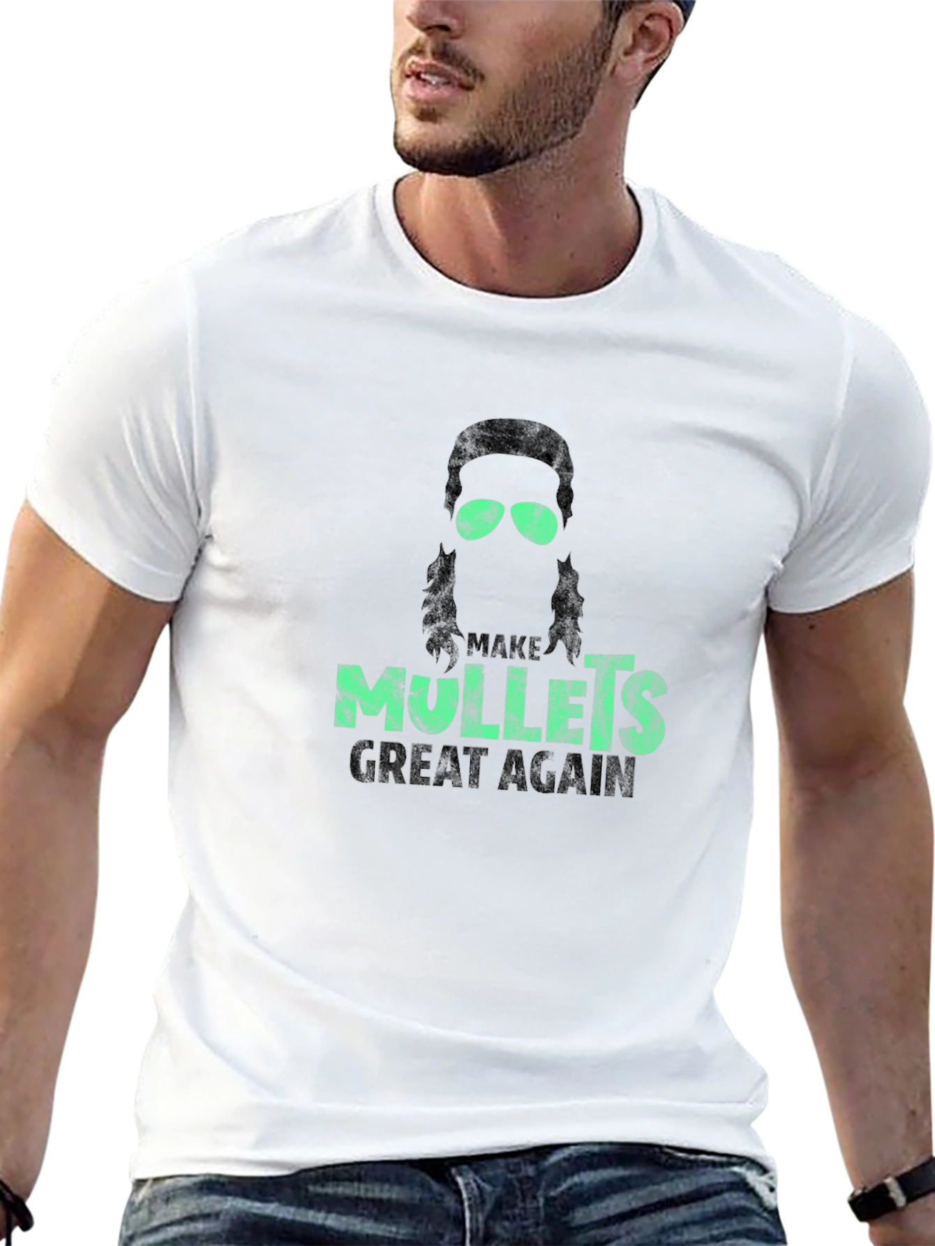 Camiseta Make Mullets Great Again - Estilo Único