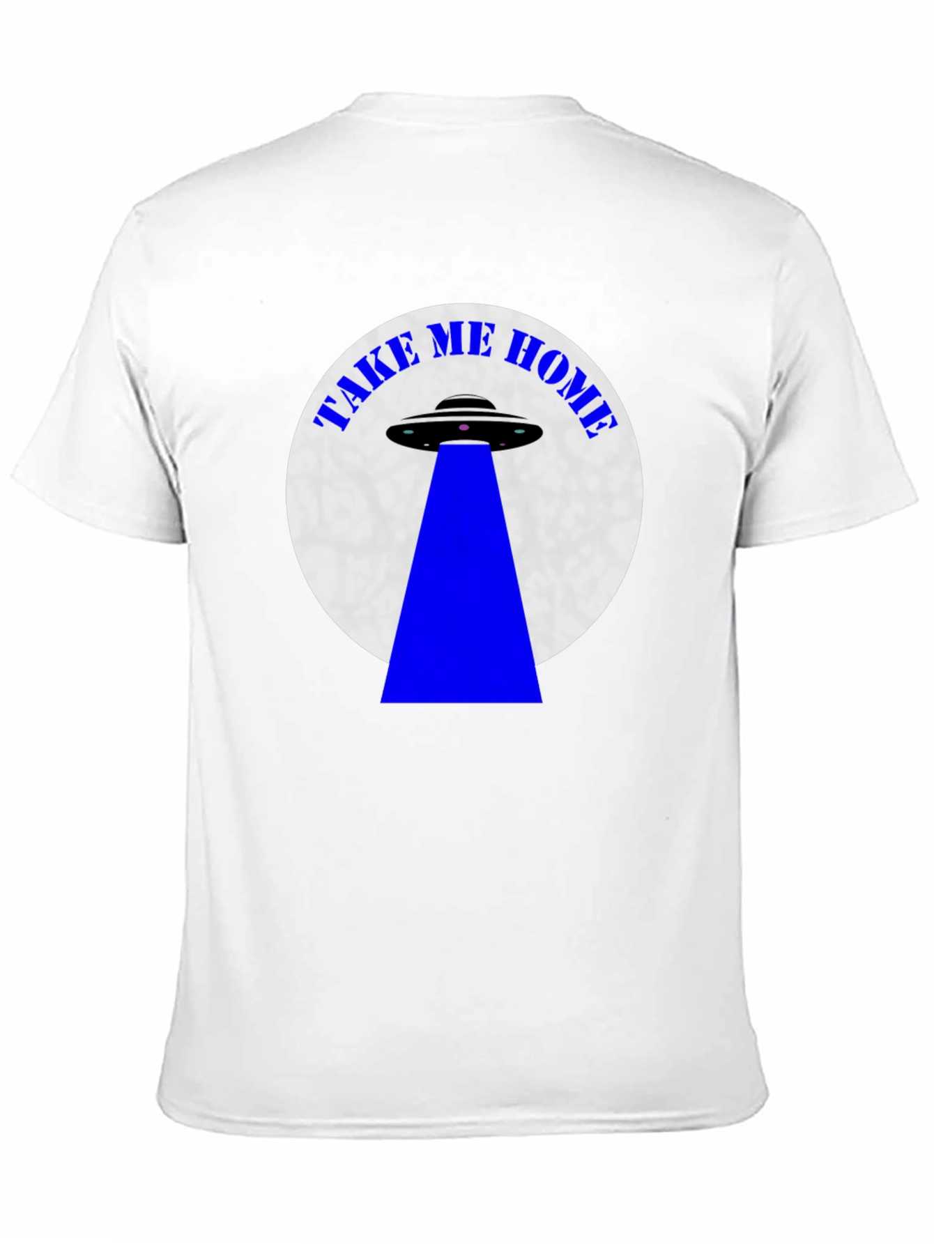 Camiseta Negra OVNI Llévame a Casa