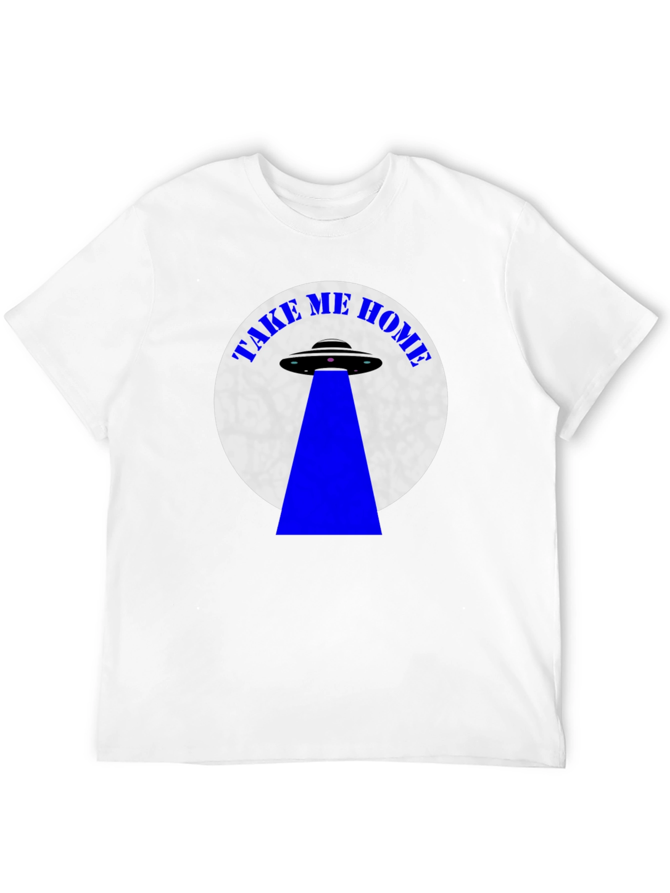 Camiseta Negra OVNI Llévame a Casa