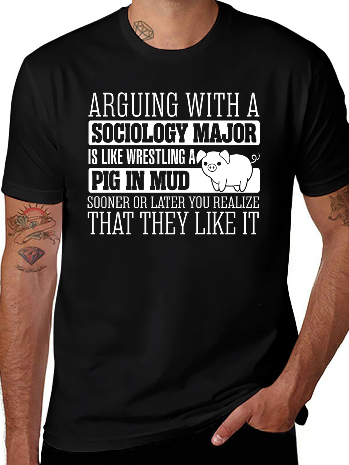 Camiseta Sociología: Lucha con Estilo