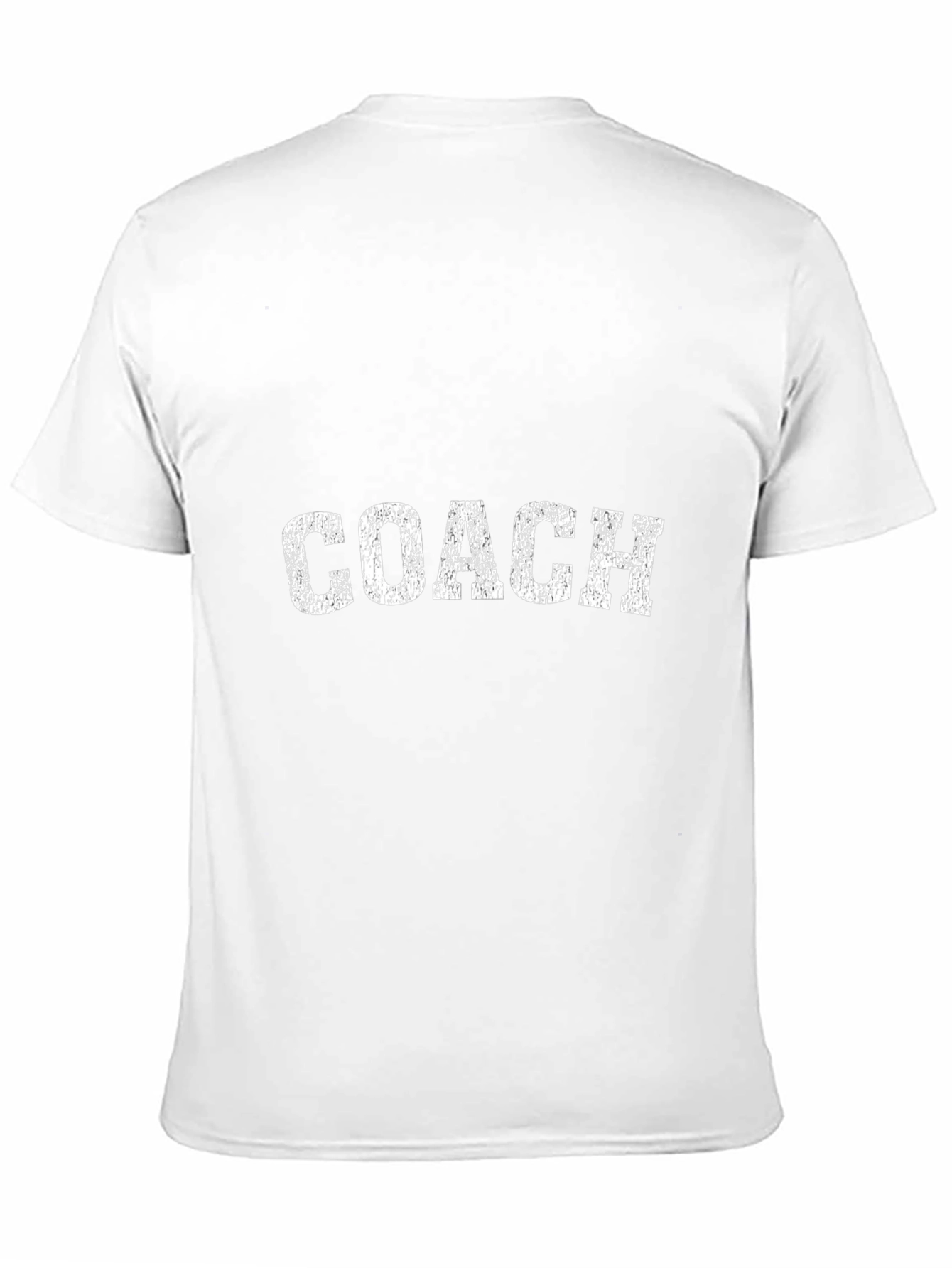 Camiseta Negra Coach Estilo Retro