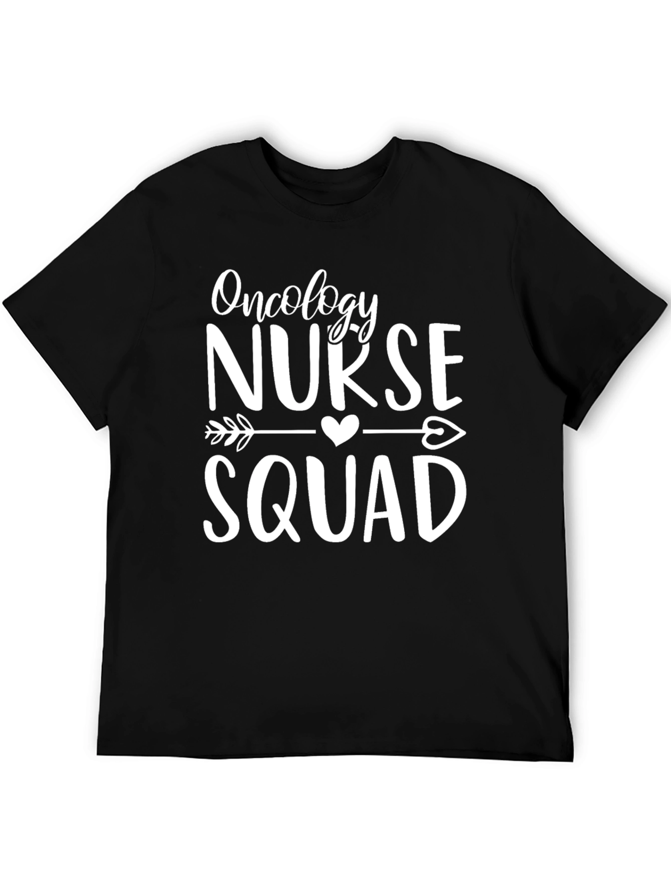 Camiseta Oncology Nurse Squad Negra