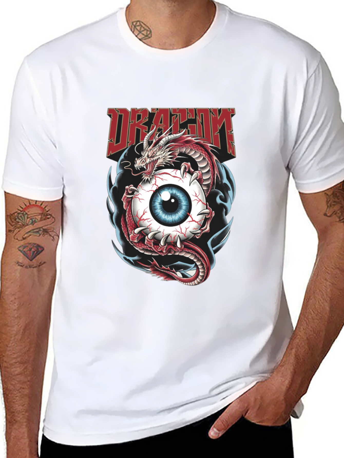 Camiseta Dragón Ojo Único