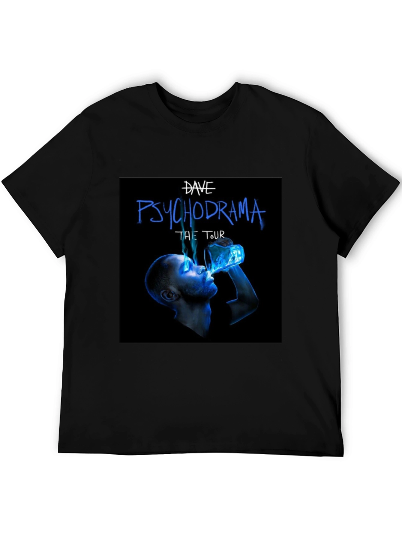 Camiseta Negra Dave Psychodrama The Tour