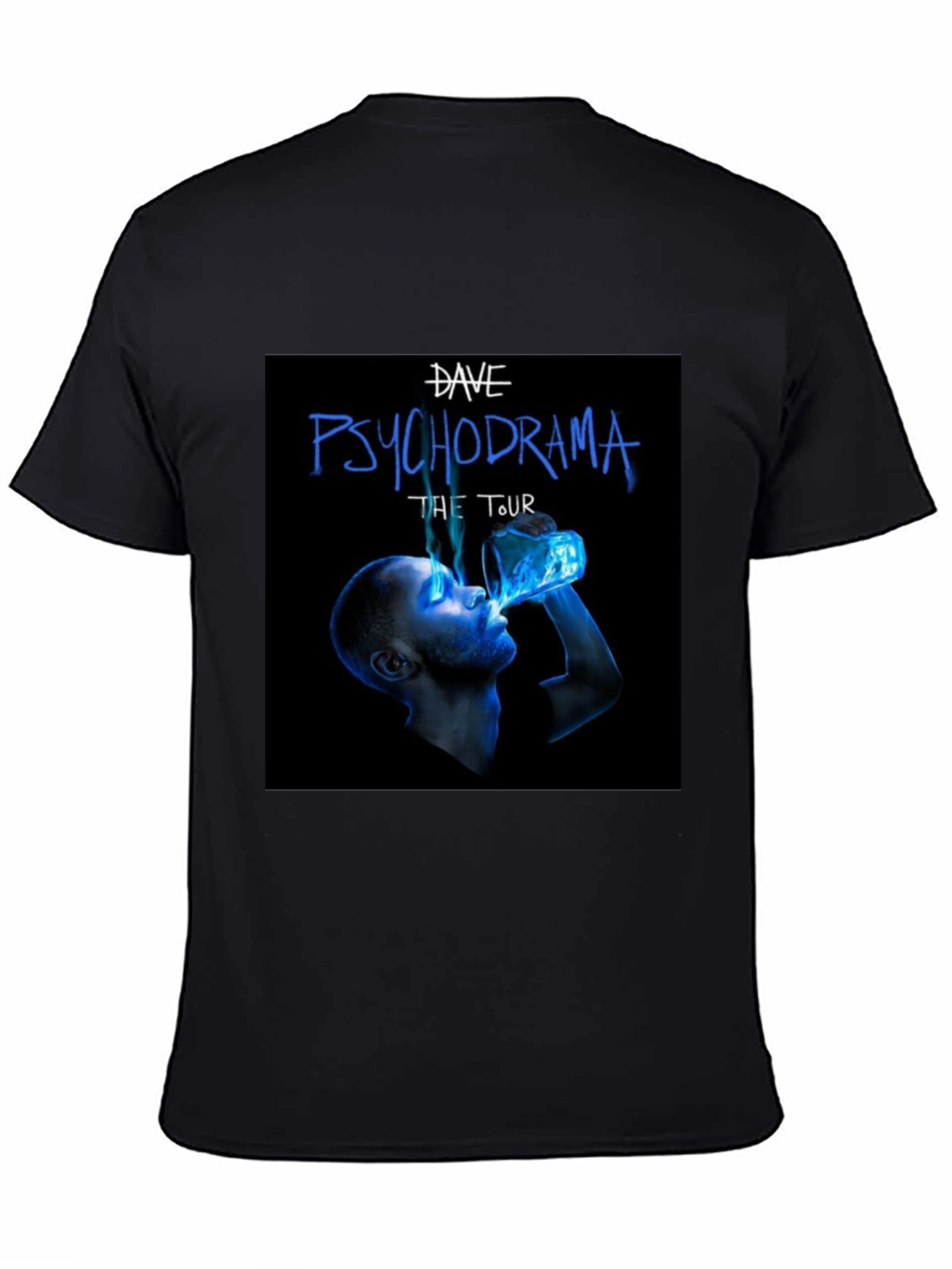Camiseta Negra Dave Psychodrama The Tour