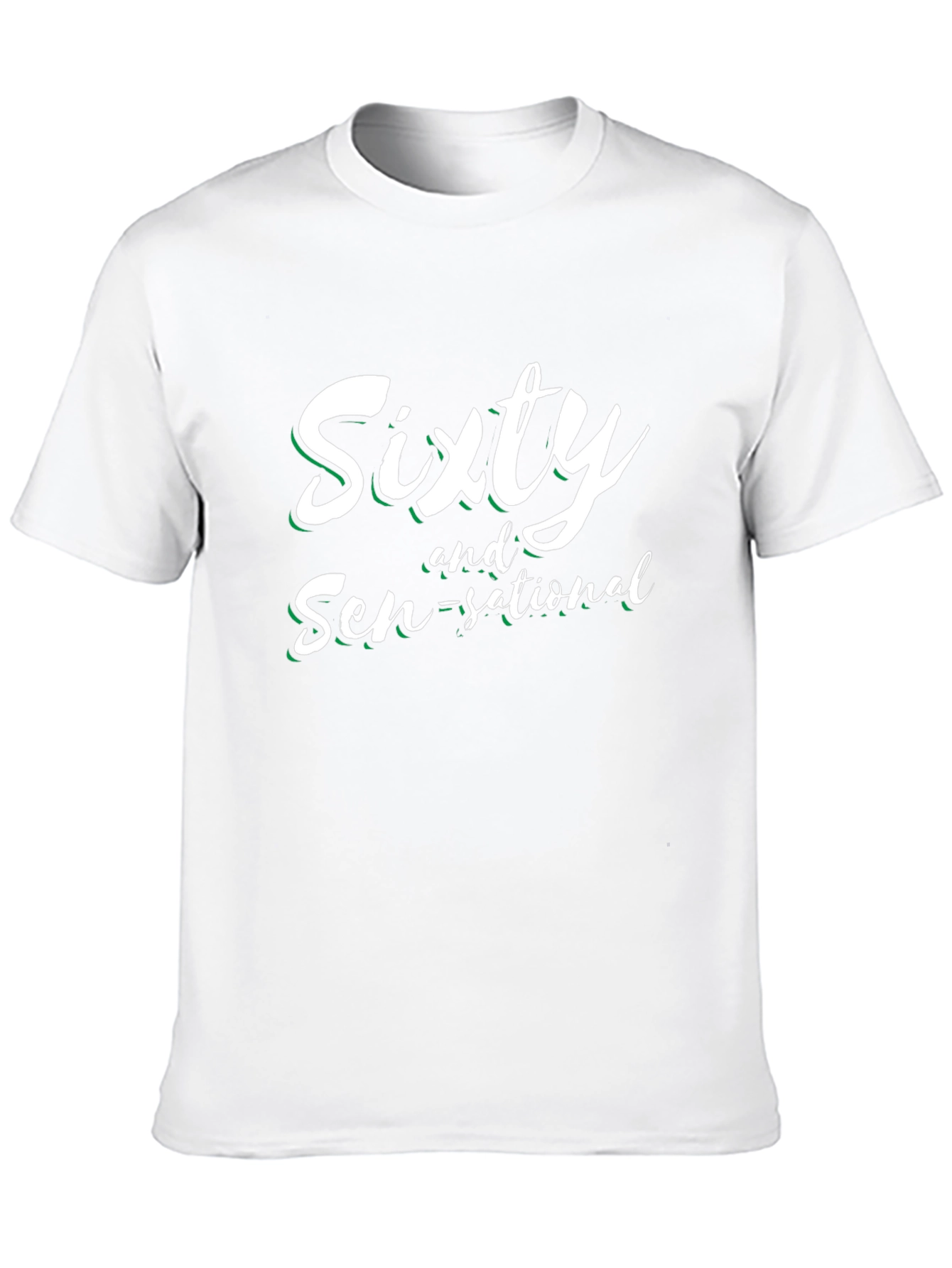 Camiseta Sixty and Sen-sational Negro