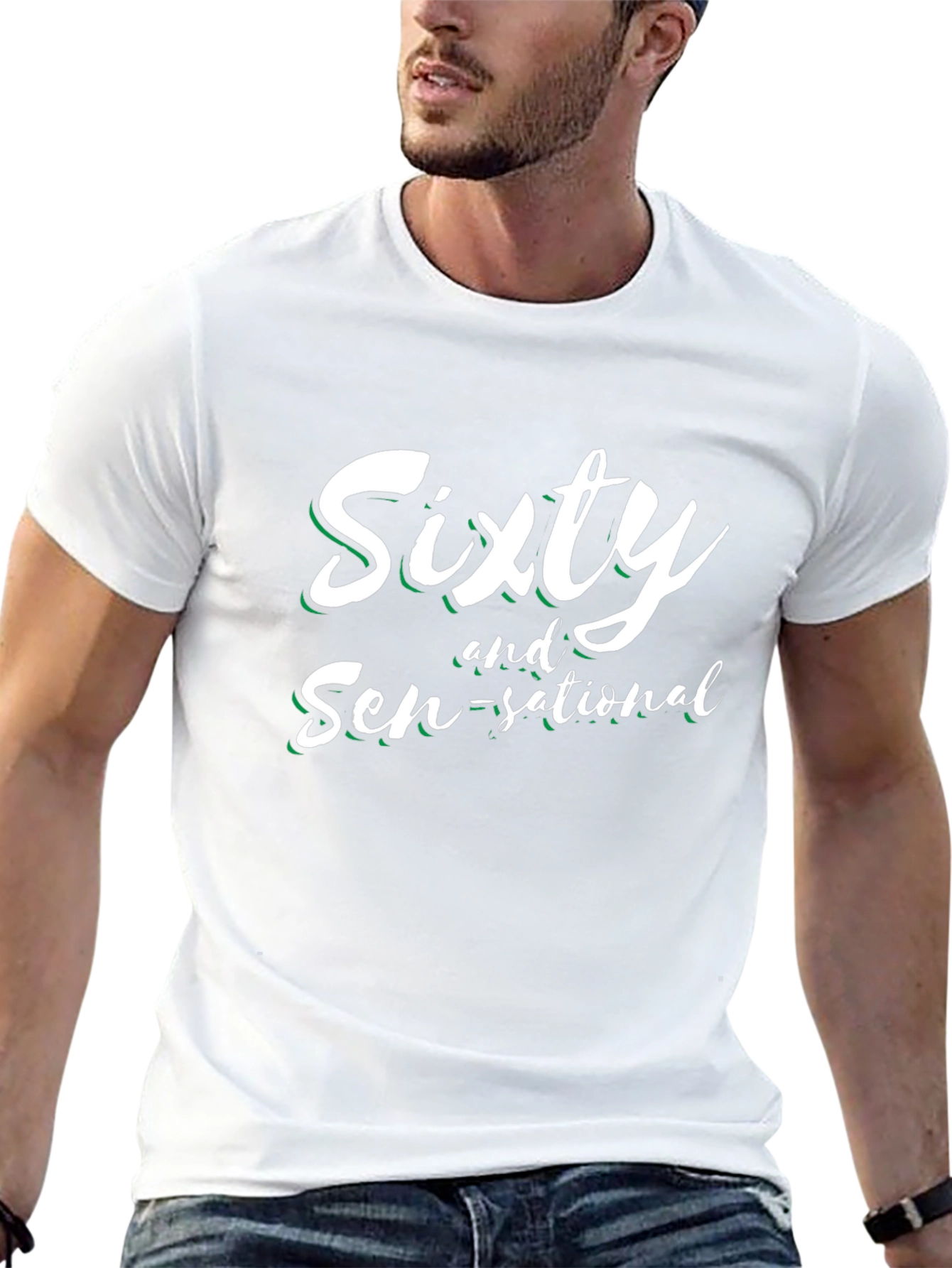 Camiseta Sixty and Sen-sational Negro