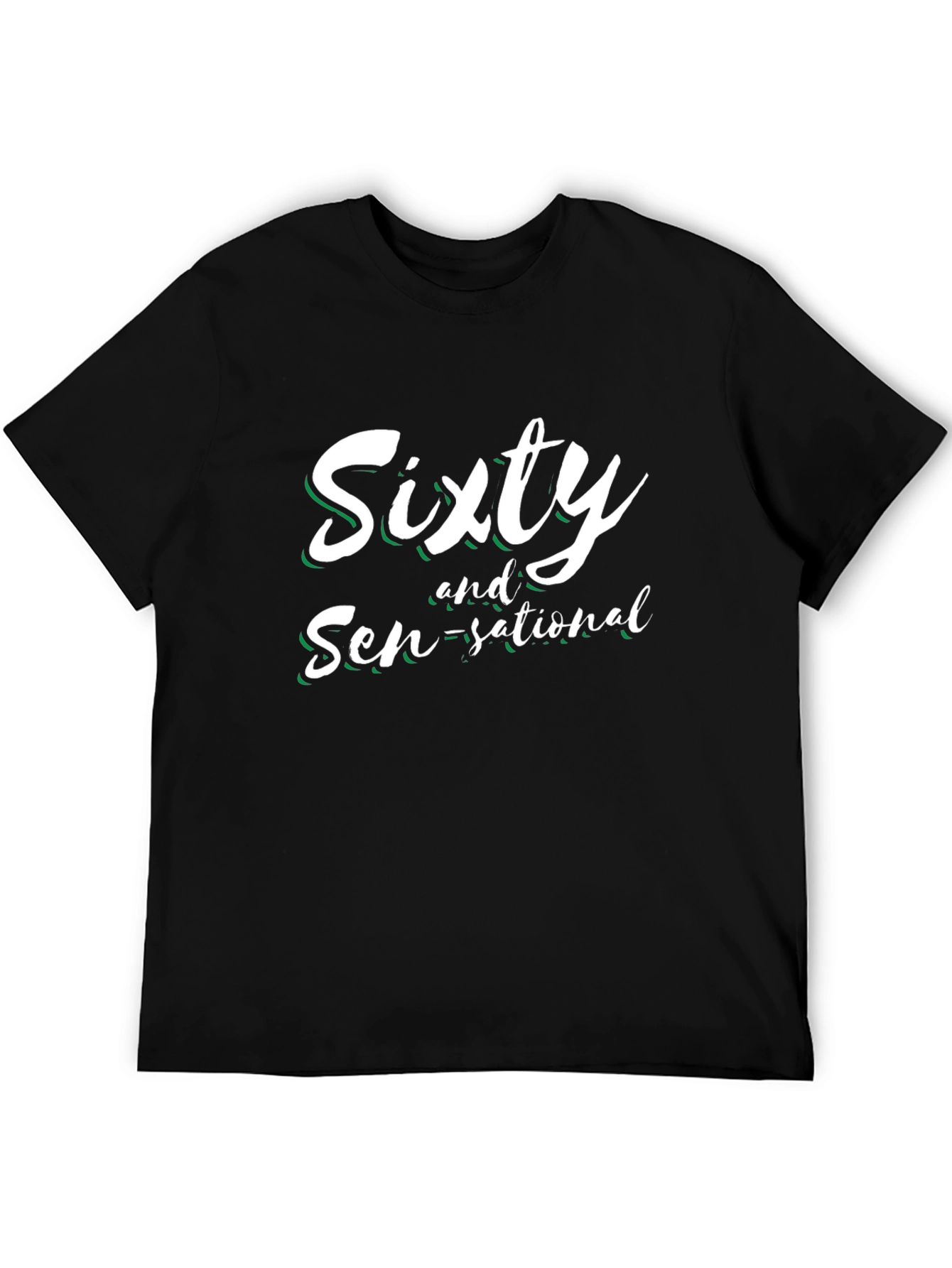 Camiseta Sixty and Sen-sational Negro