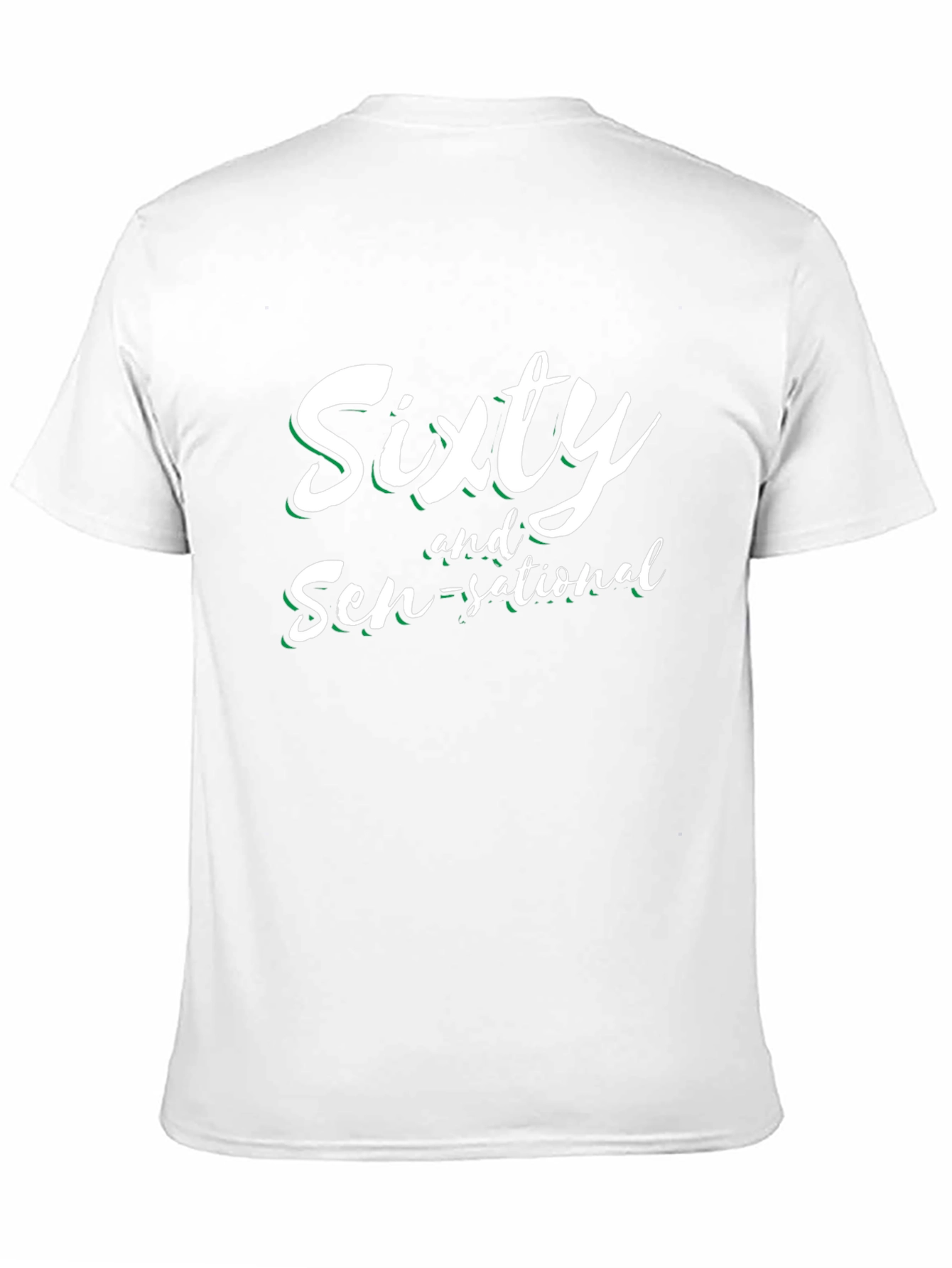 Camiseta Sixty and Sen-sational Negro