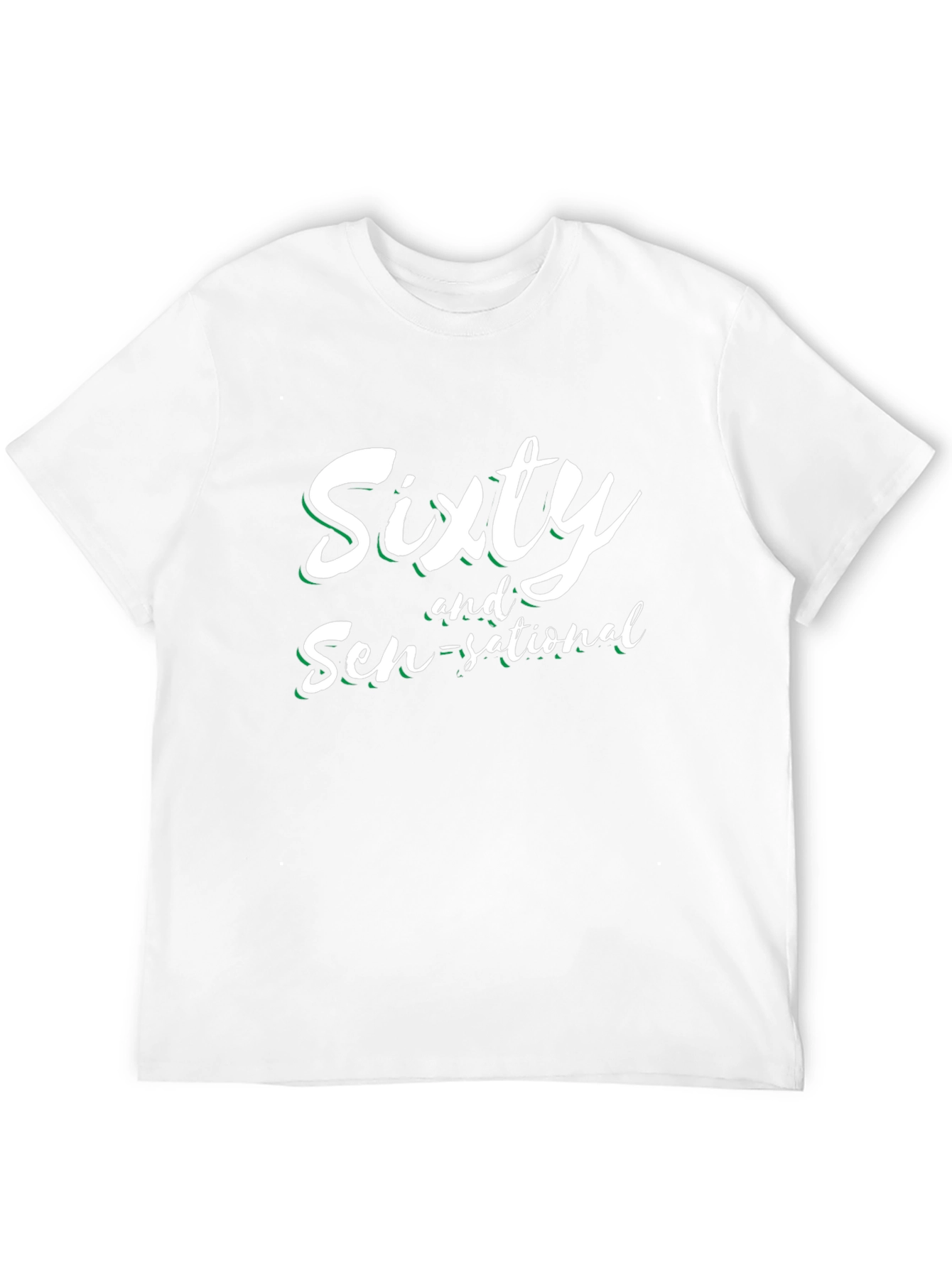 Camiseta Sixty and Sen-sational Negro