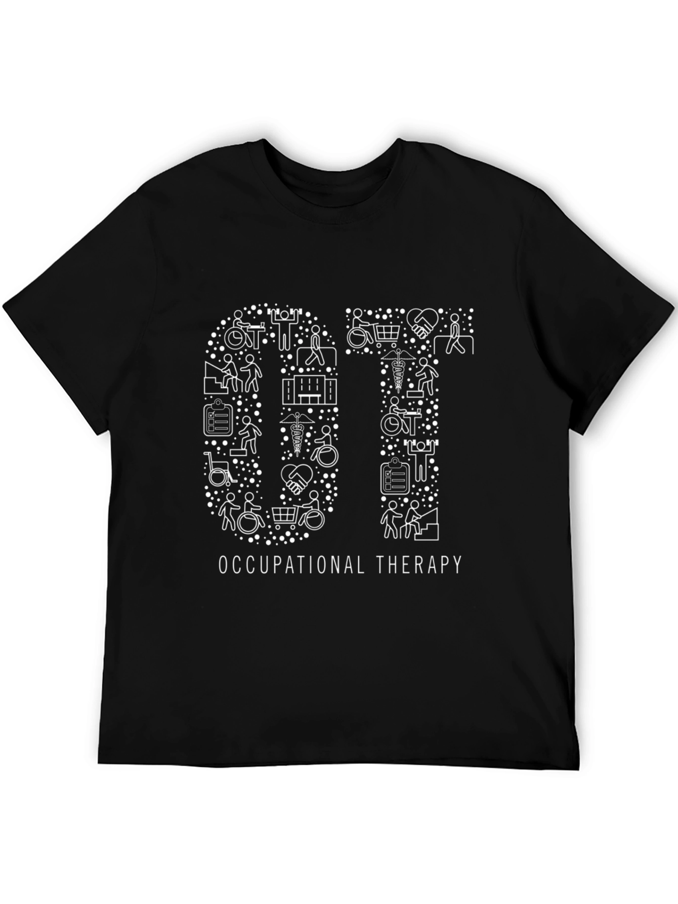Camiseta Negra de Terapia Ocupacional