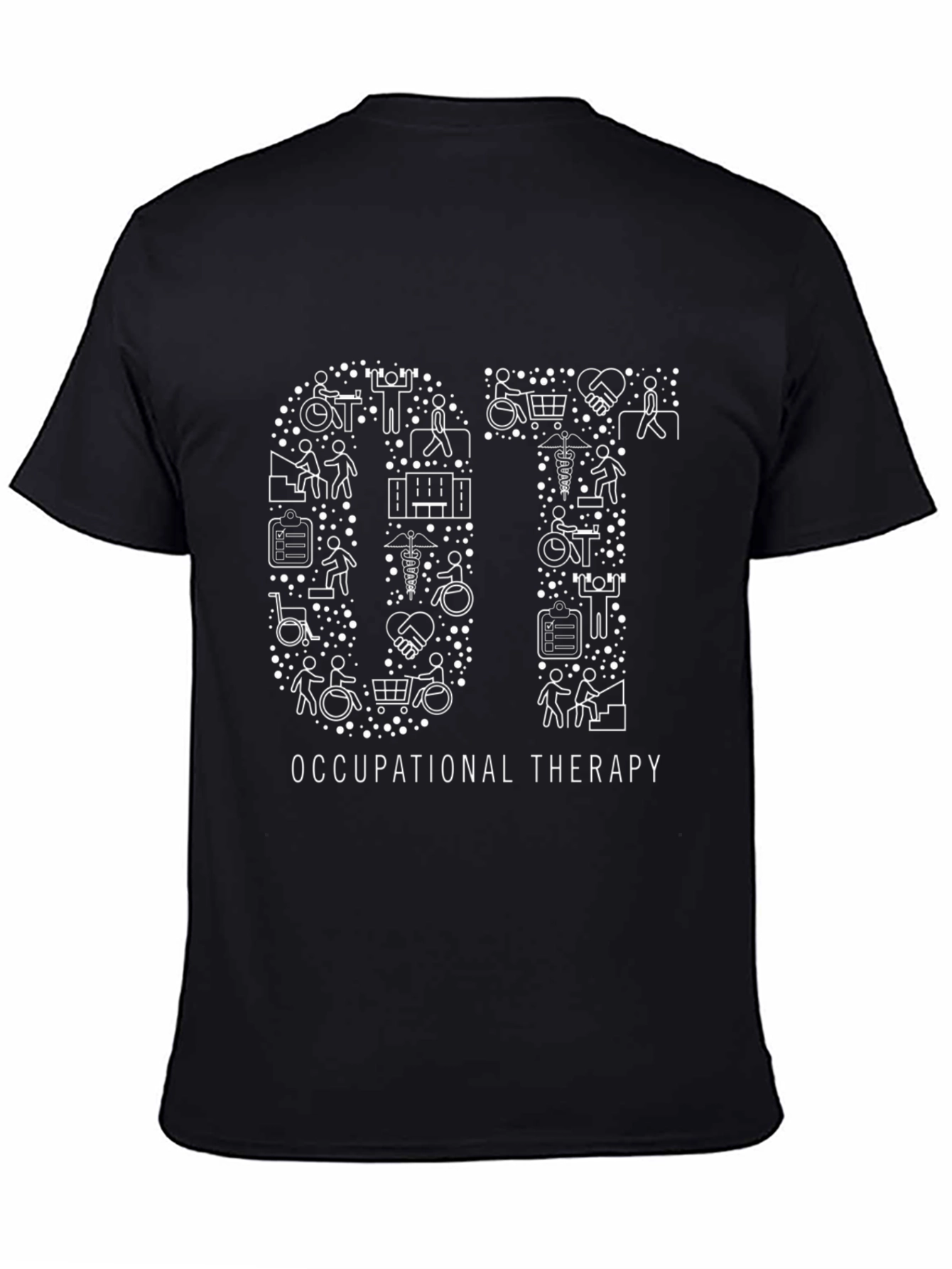 Camiseta Negra de Terapia Ocupacional