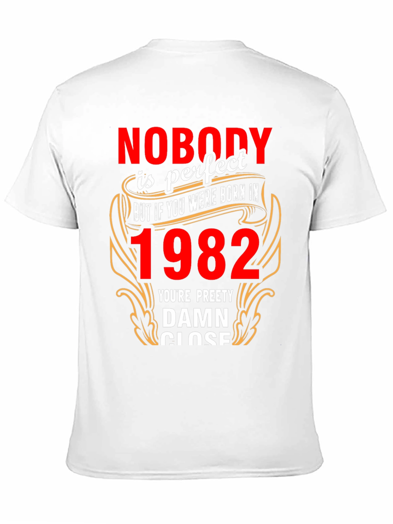 Camiseta Negra Nacido en 1982 - Edición Limitada