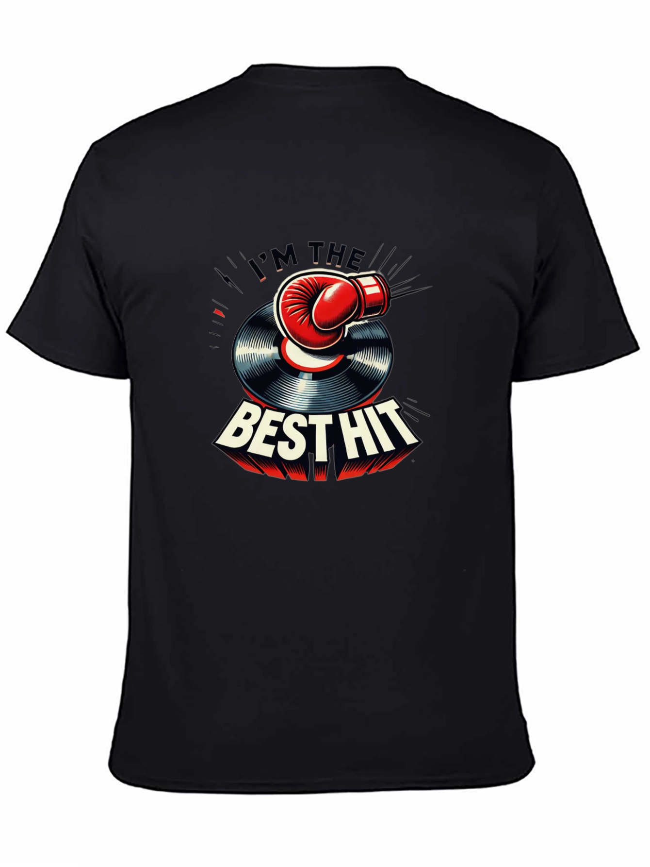 Camiseta Negra: The Best Hit Boxeo Musical