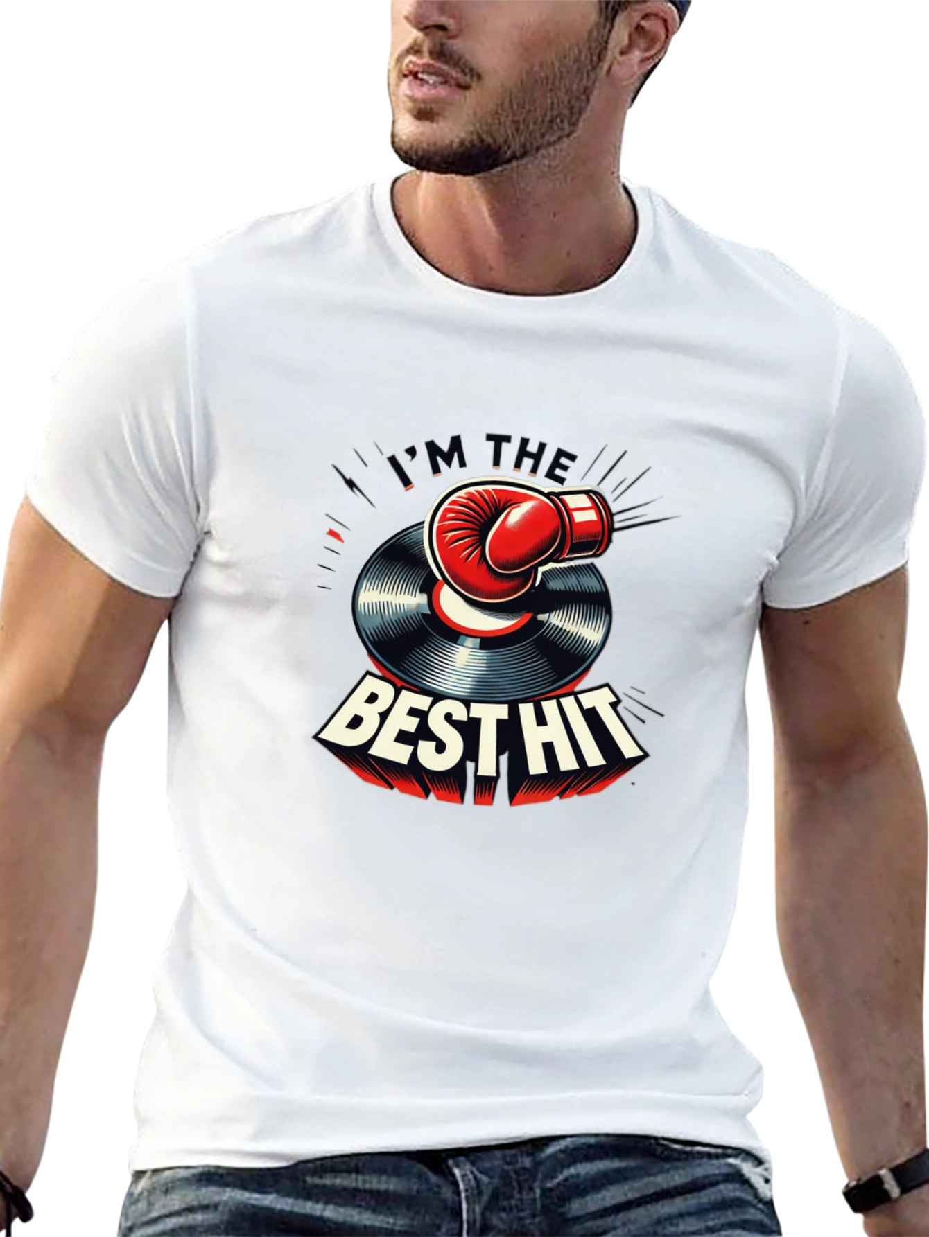 Camiseta Negra: The Best Hit Boxeo Musical