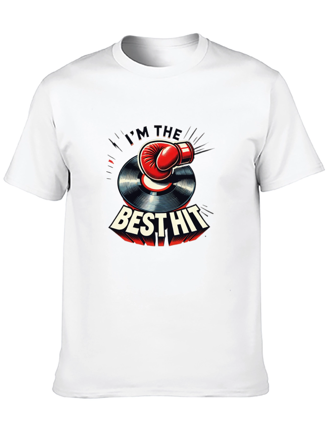 Camiseta Negra: The Best Hit Boxeo Musical