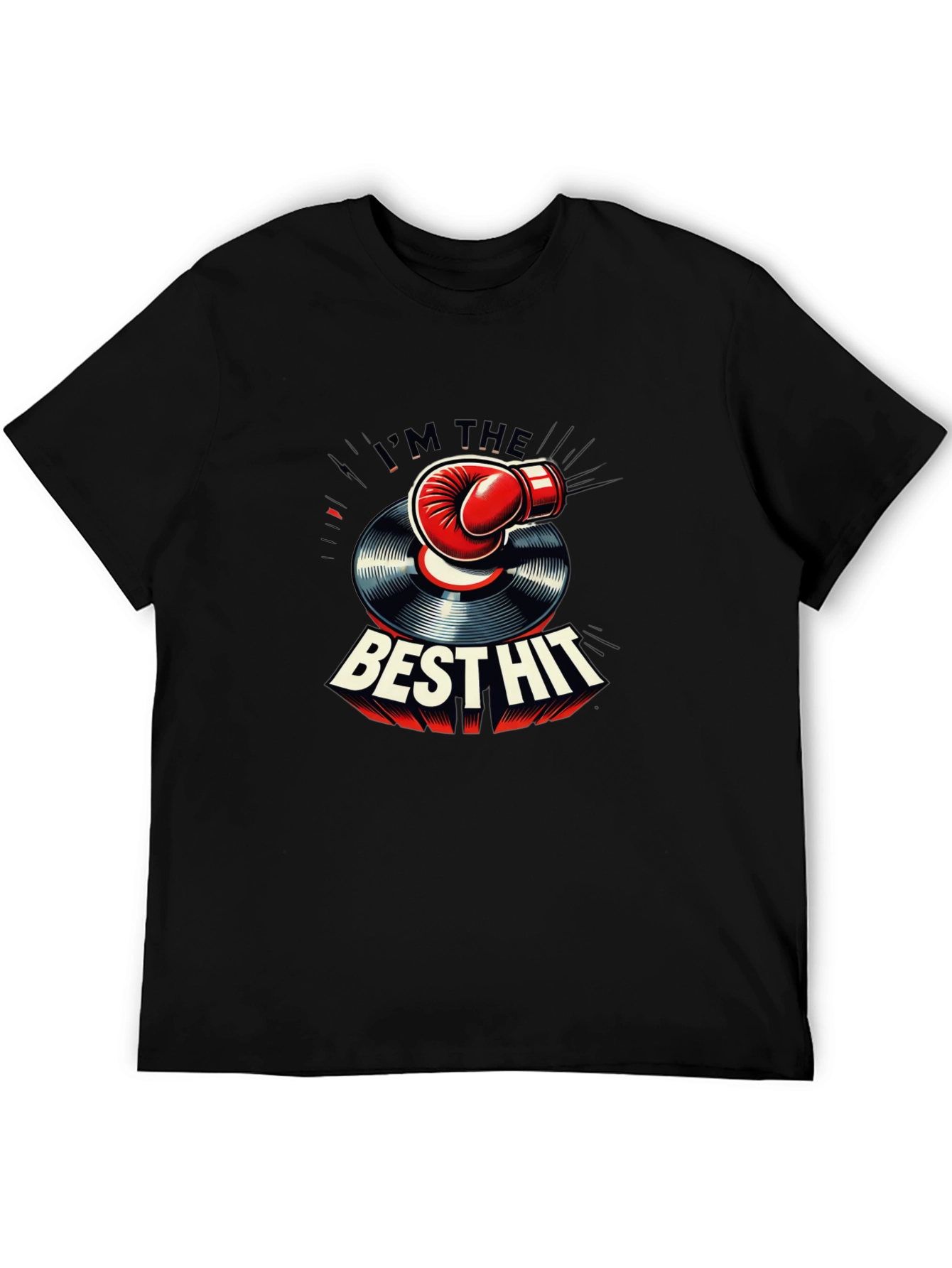 Camiseta Negra: The Best Hit Boxeo Musical