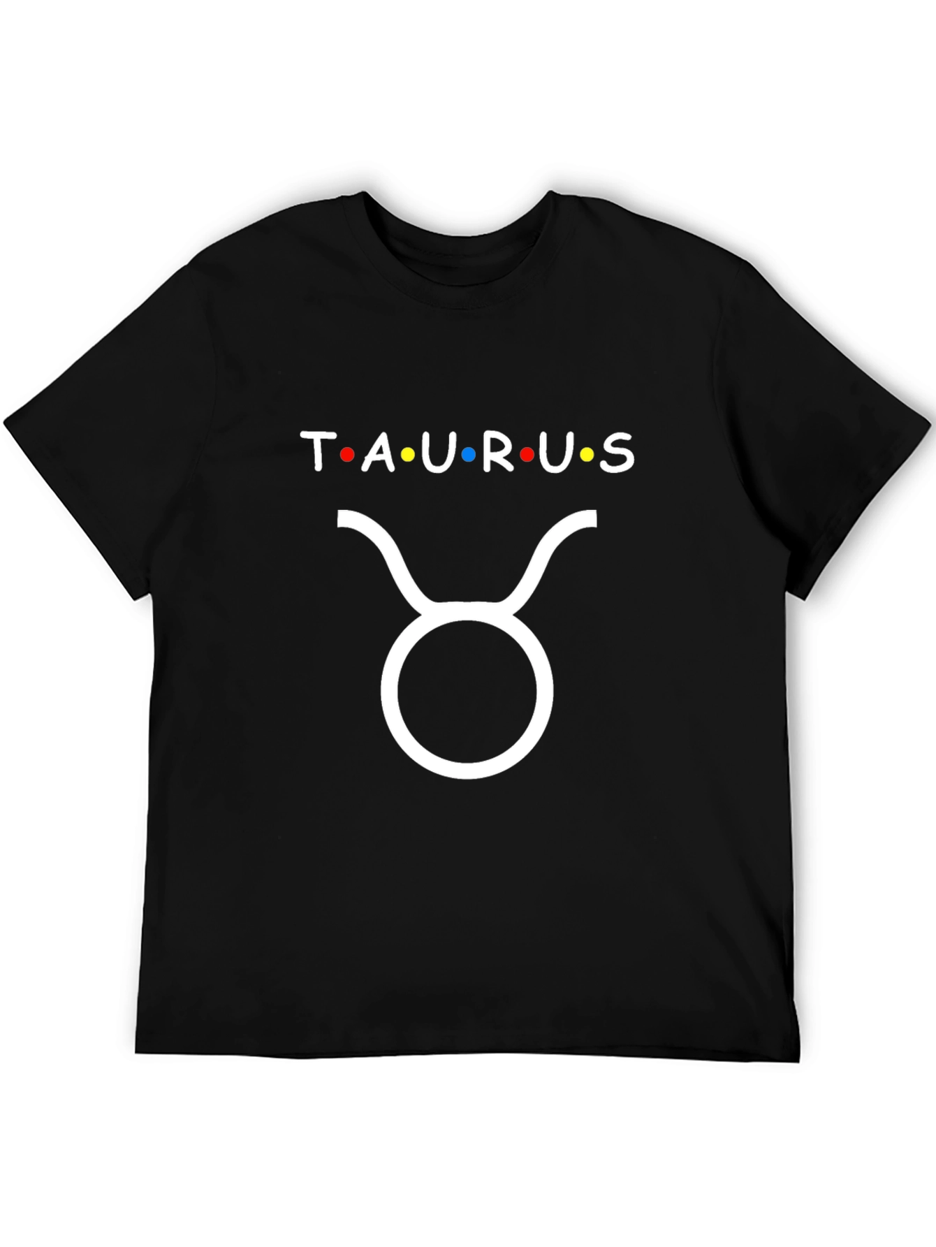 Camiseta Negra Taurus Zodiaco