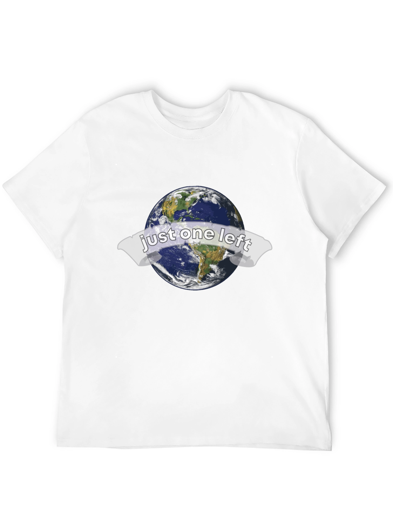 Camiseta Negra Solo Uno Queda - Protección del Planeta