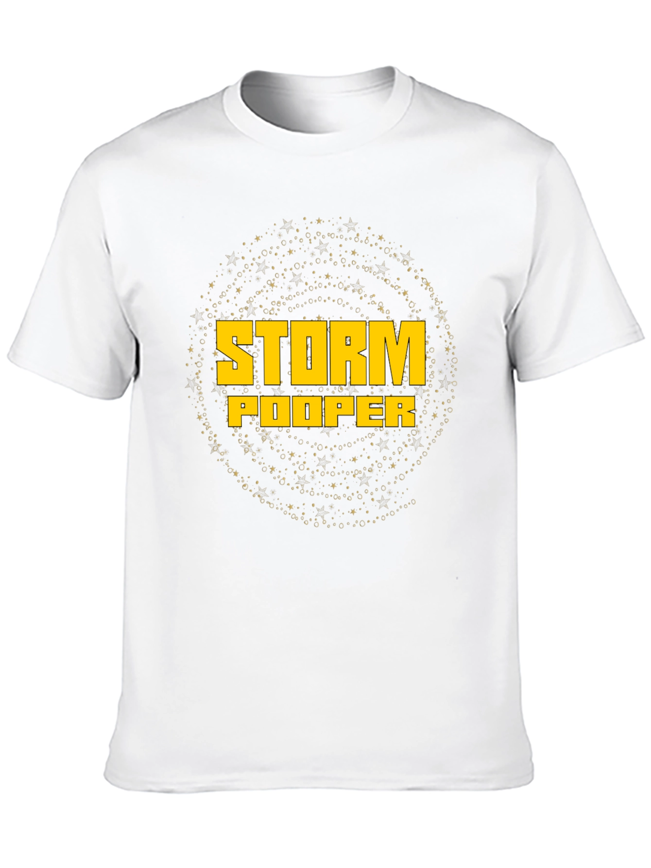 Camiseta Negra Storm Pooper Estilo Universo