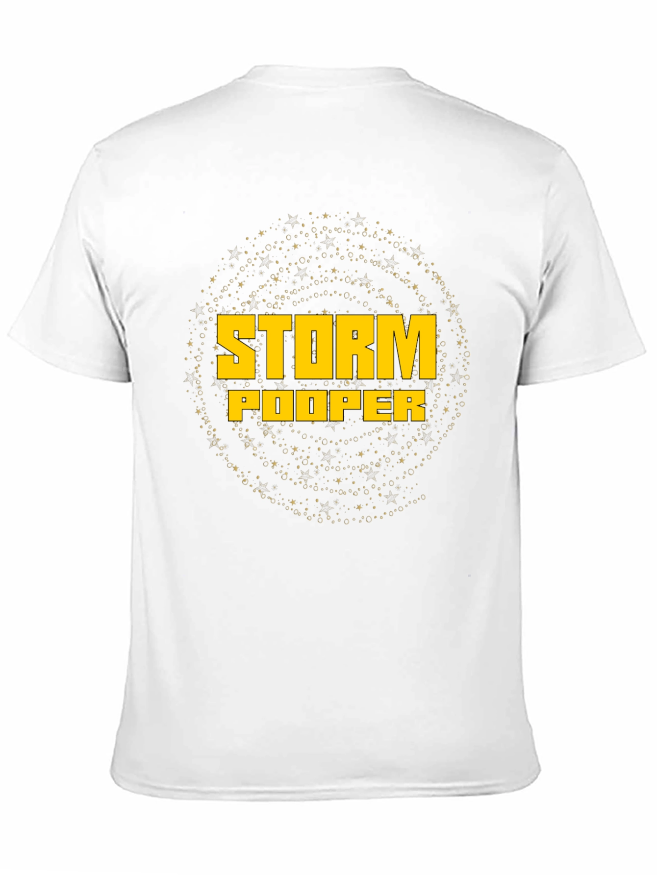 Camiseta Negra Storm Pooper Estilo Universo