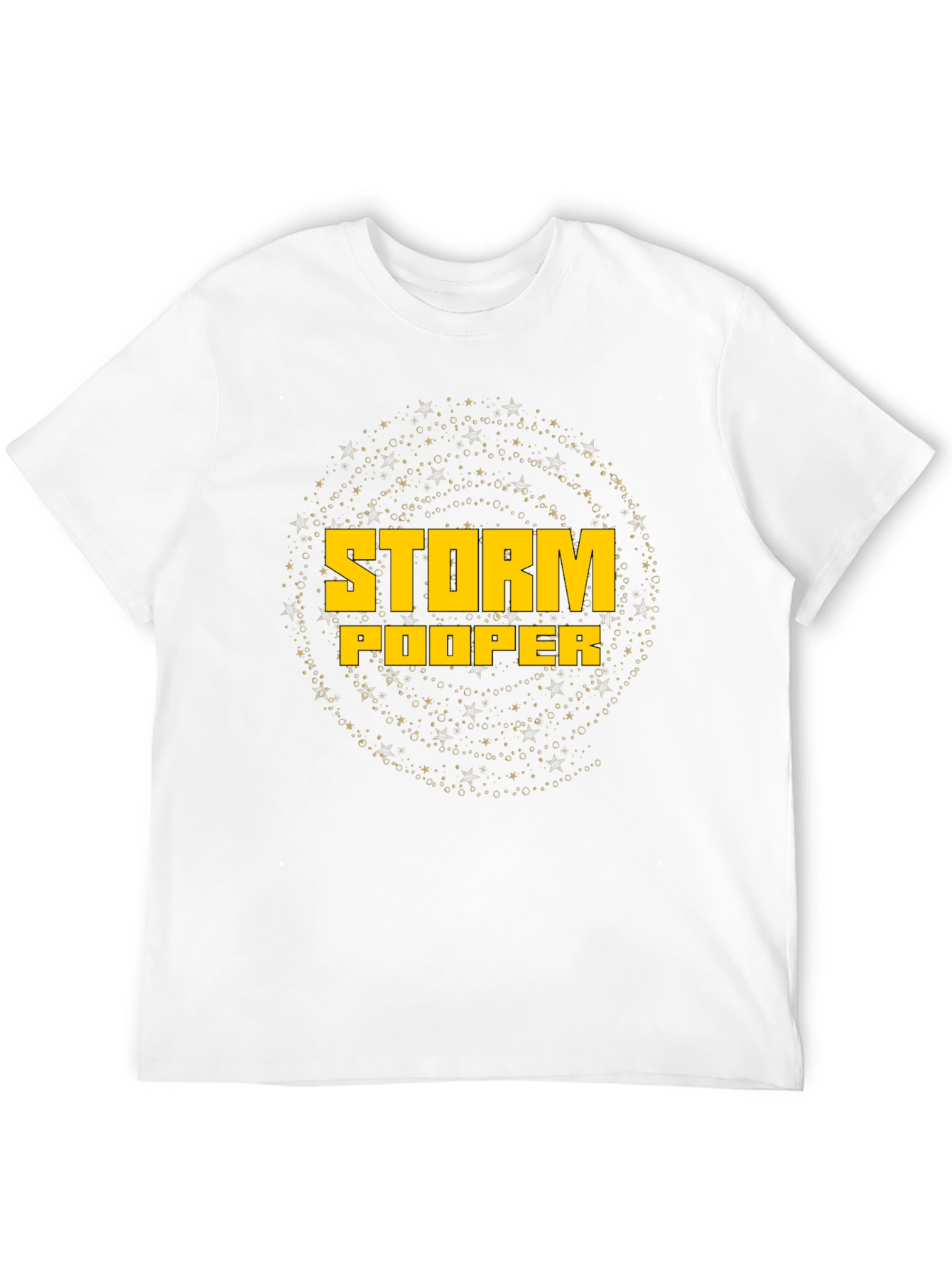 Camiseta Negra Storm Pooper Estilo Universo