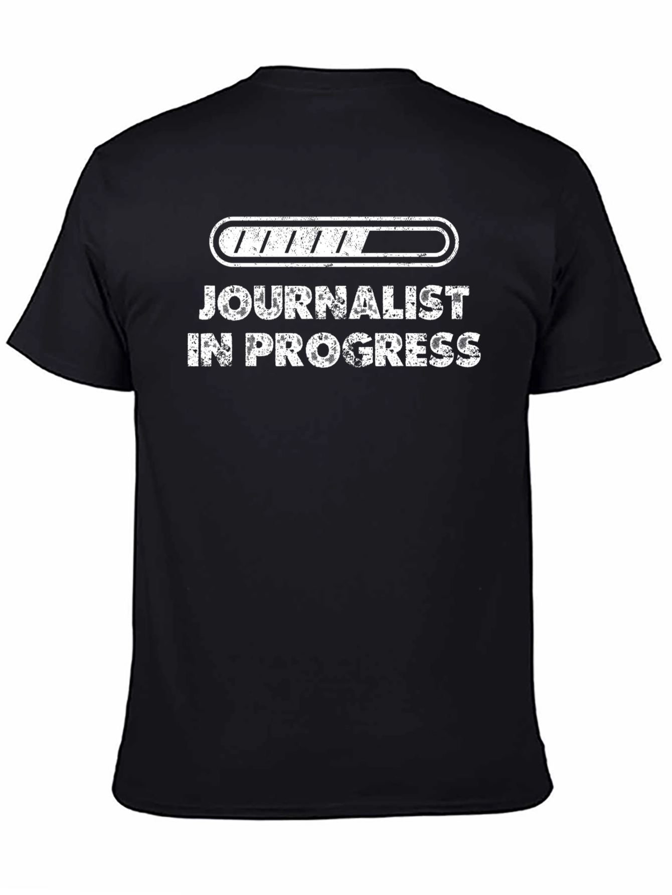 Camiseta Negra: ¡Periodista En Progreso!