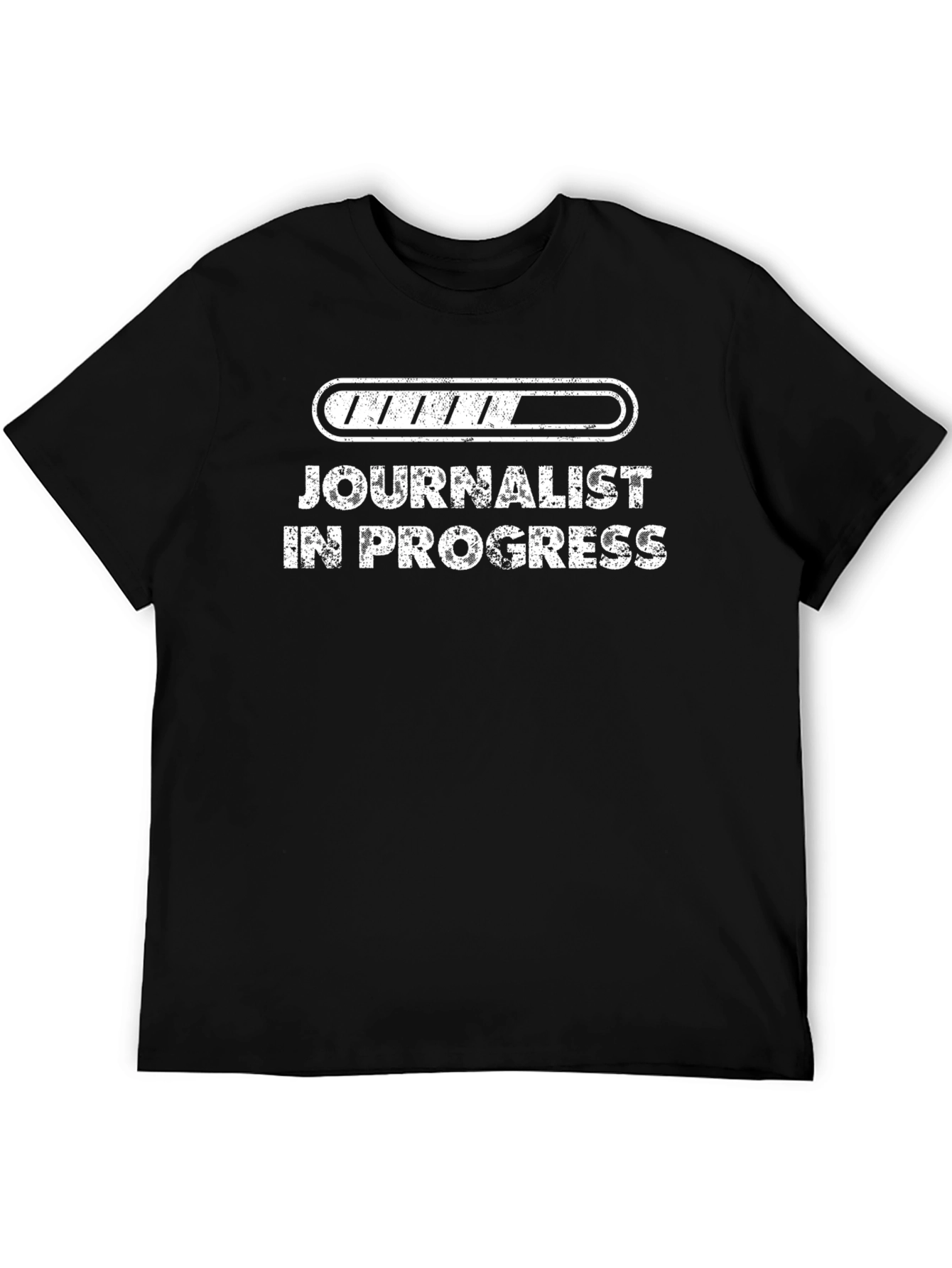Camiseta Negra: ¡Periodista En Progreso!