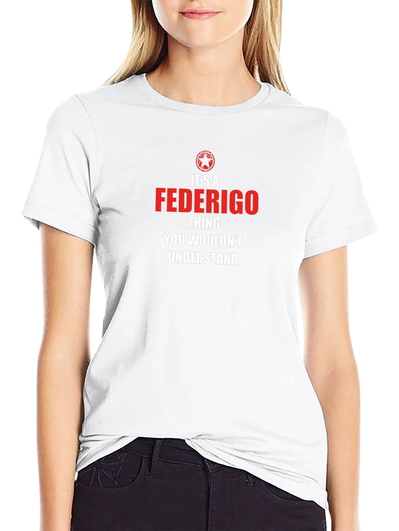 Camiseta Negra Es Una Cosa de Federigo