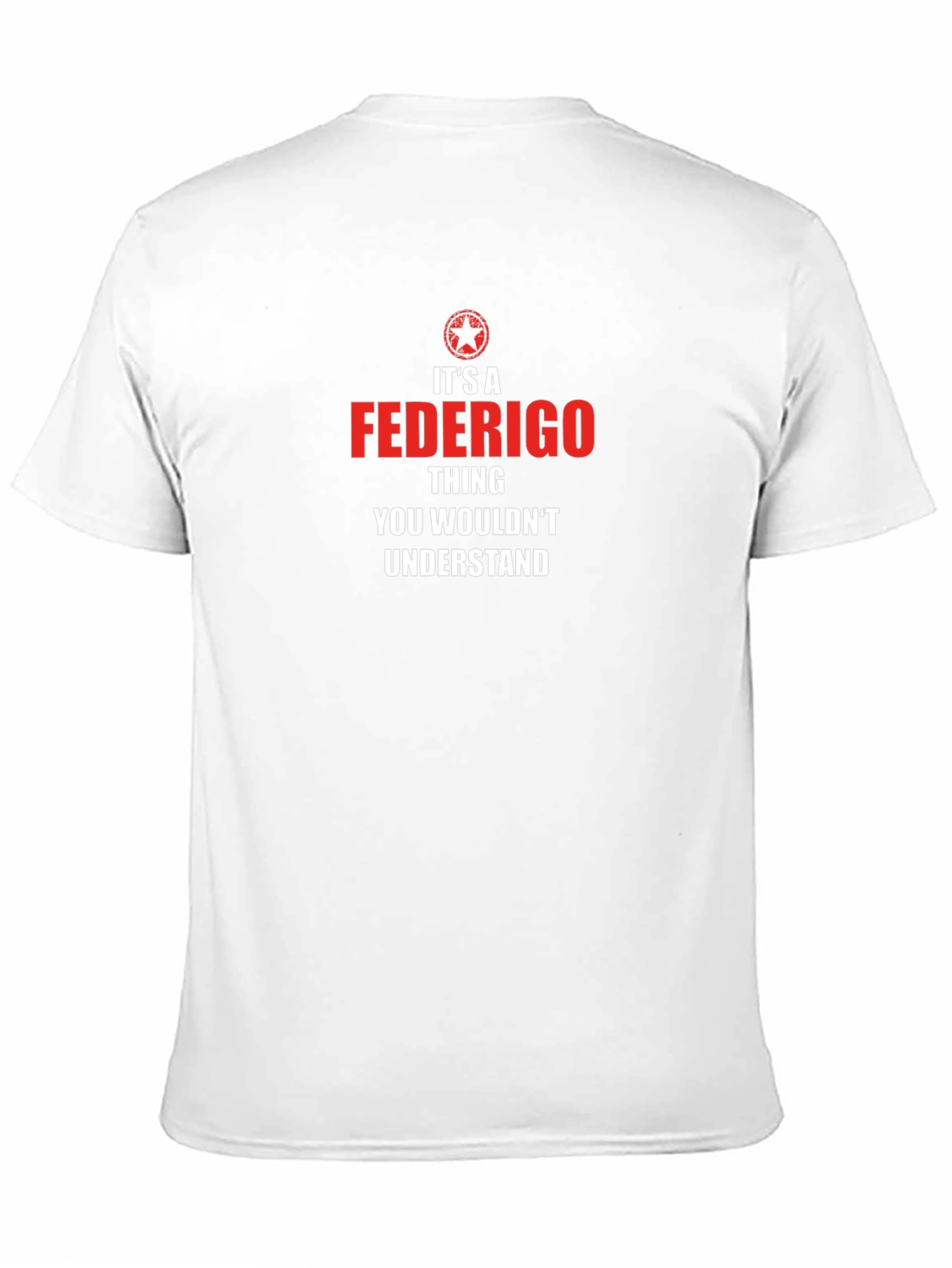 Camiseta Negra Es Una Cosa de Federigo