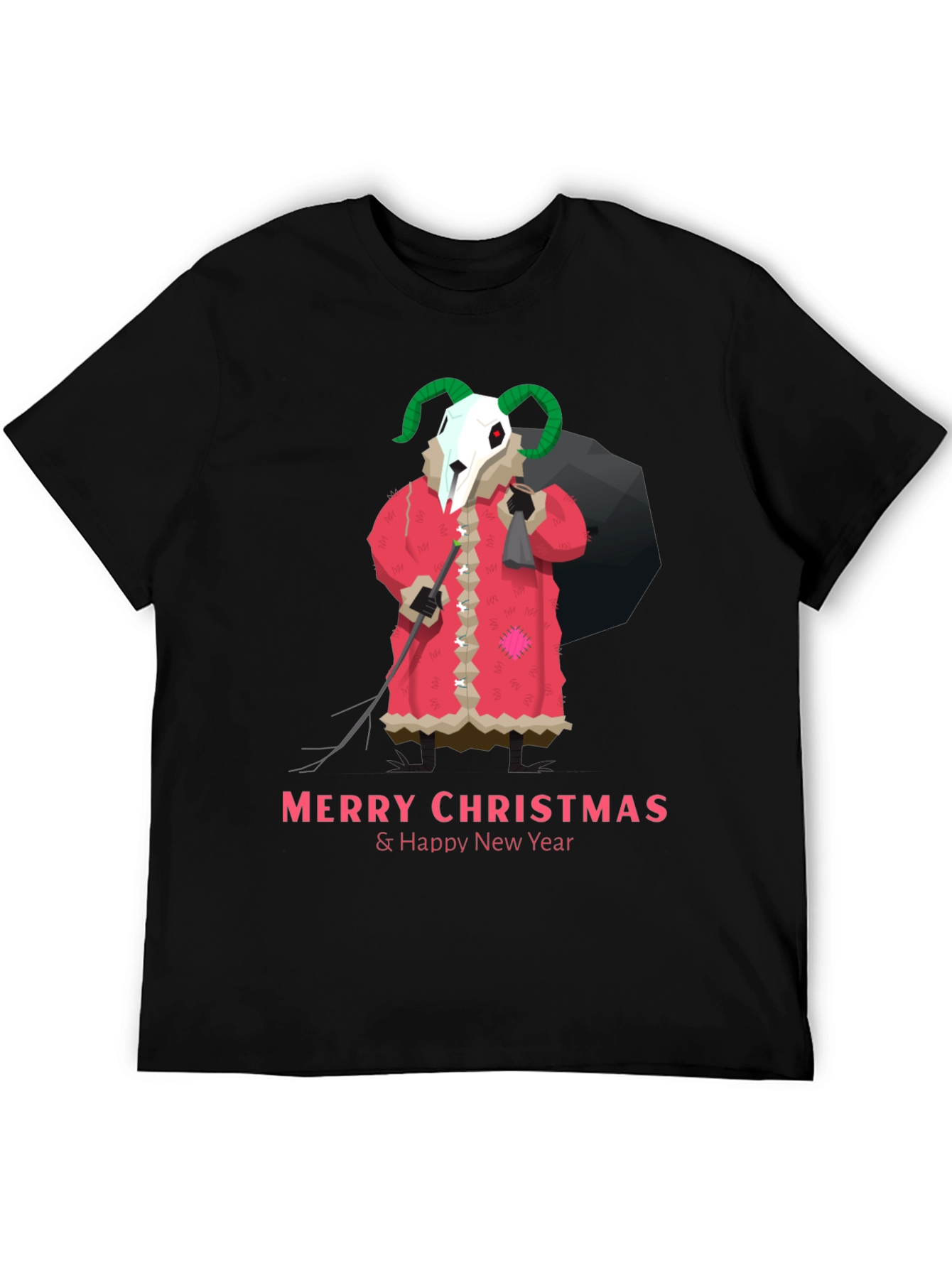 Camiseta Krampus Navideña - Feliz Año Nuevo
