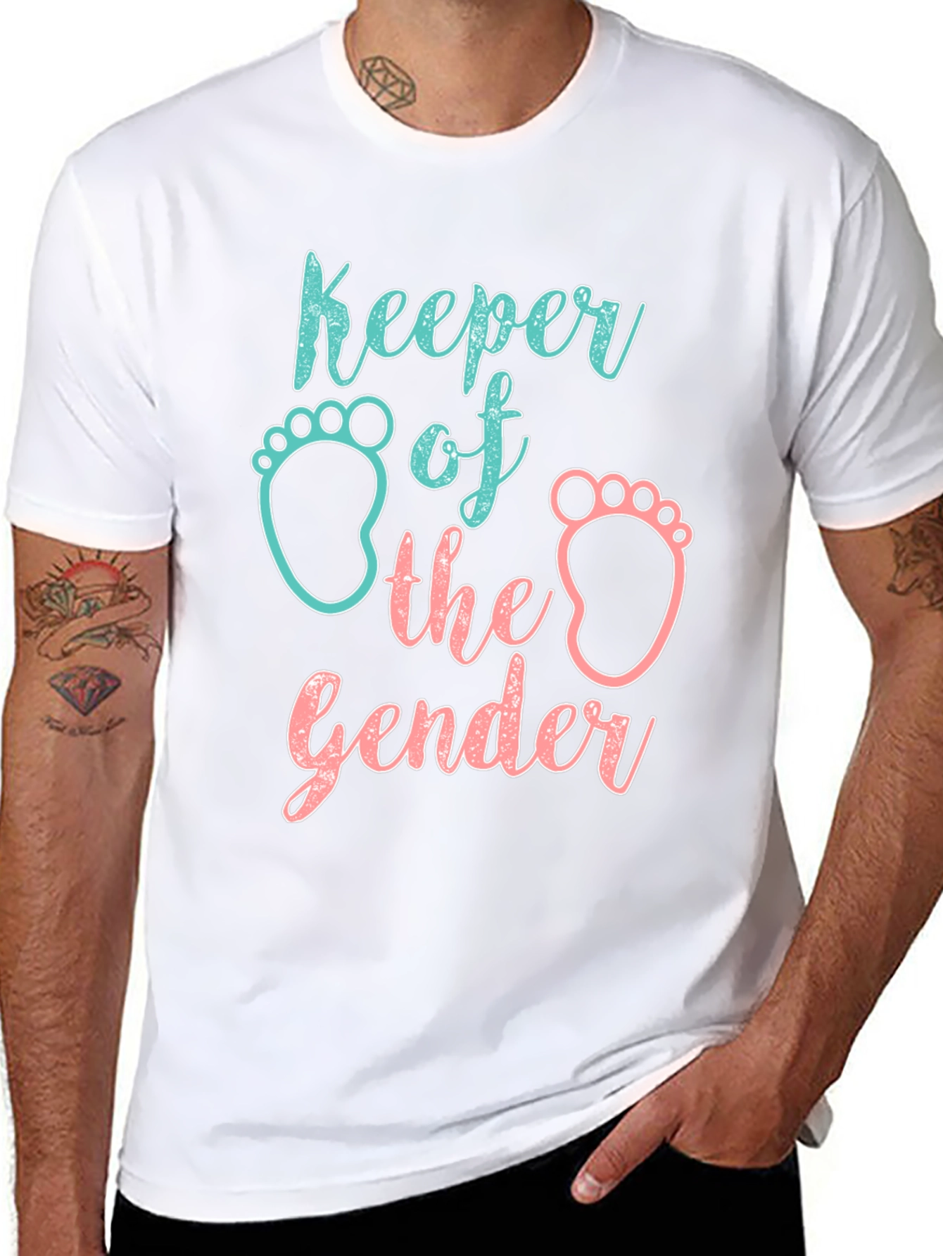 Camiseta Revelación de Género Keeper of the Gender