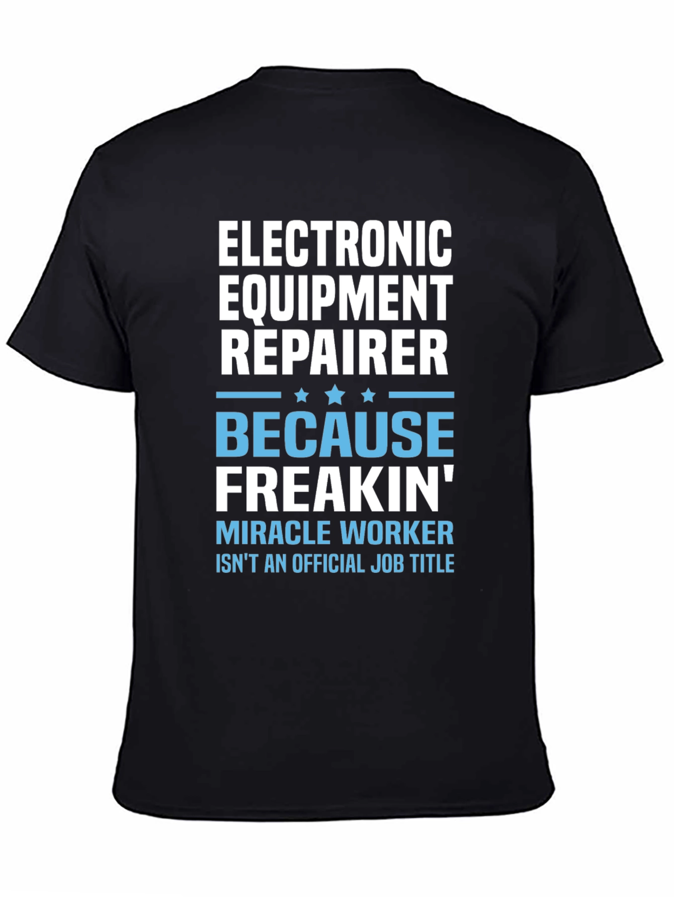 Camiseta Reparador de Equipos Electrónicos