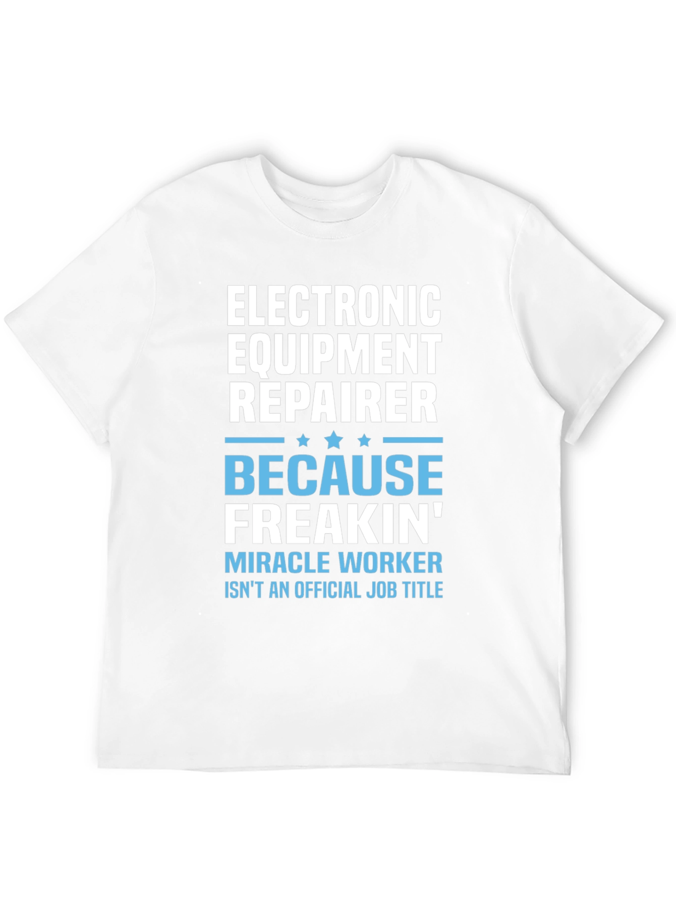 Camiseta Reparador de Equipos Electrónicos