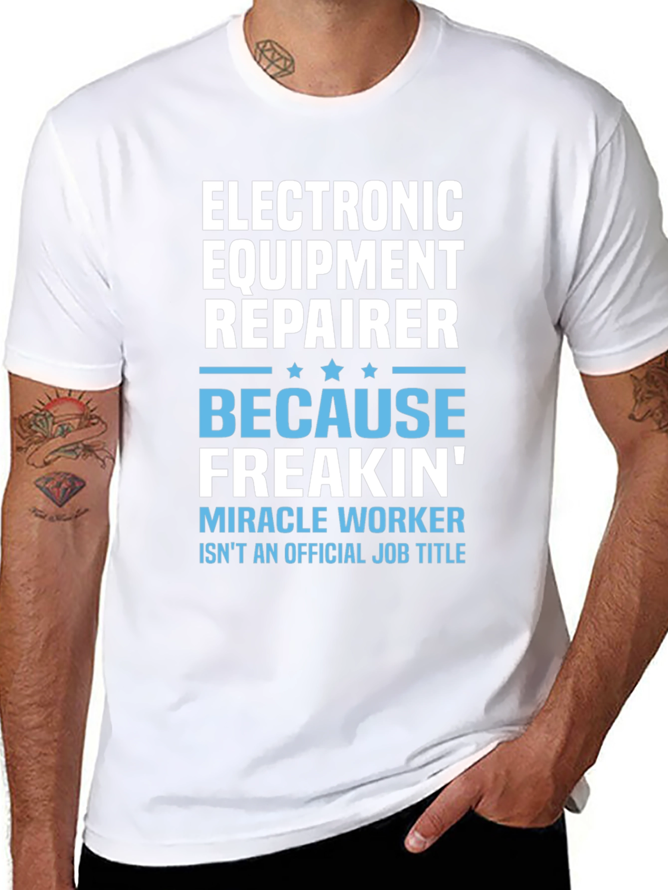 Camiseta Reparador de Equipos Electrónicos