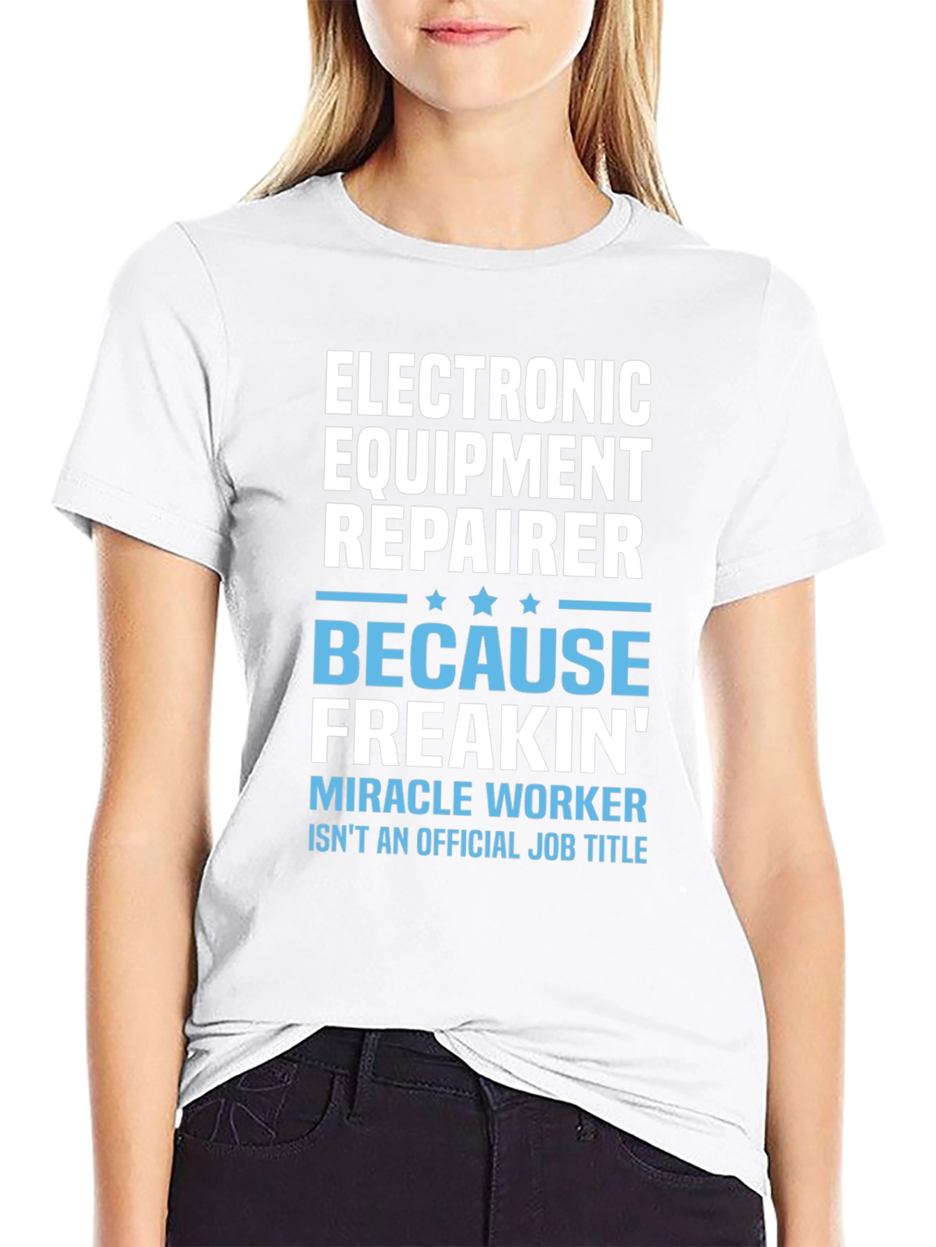 Camiseta Reparador de Equipos Electrónicos