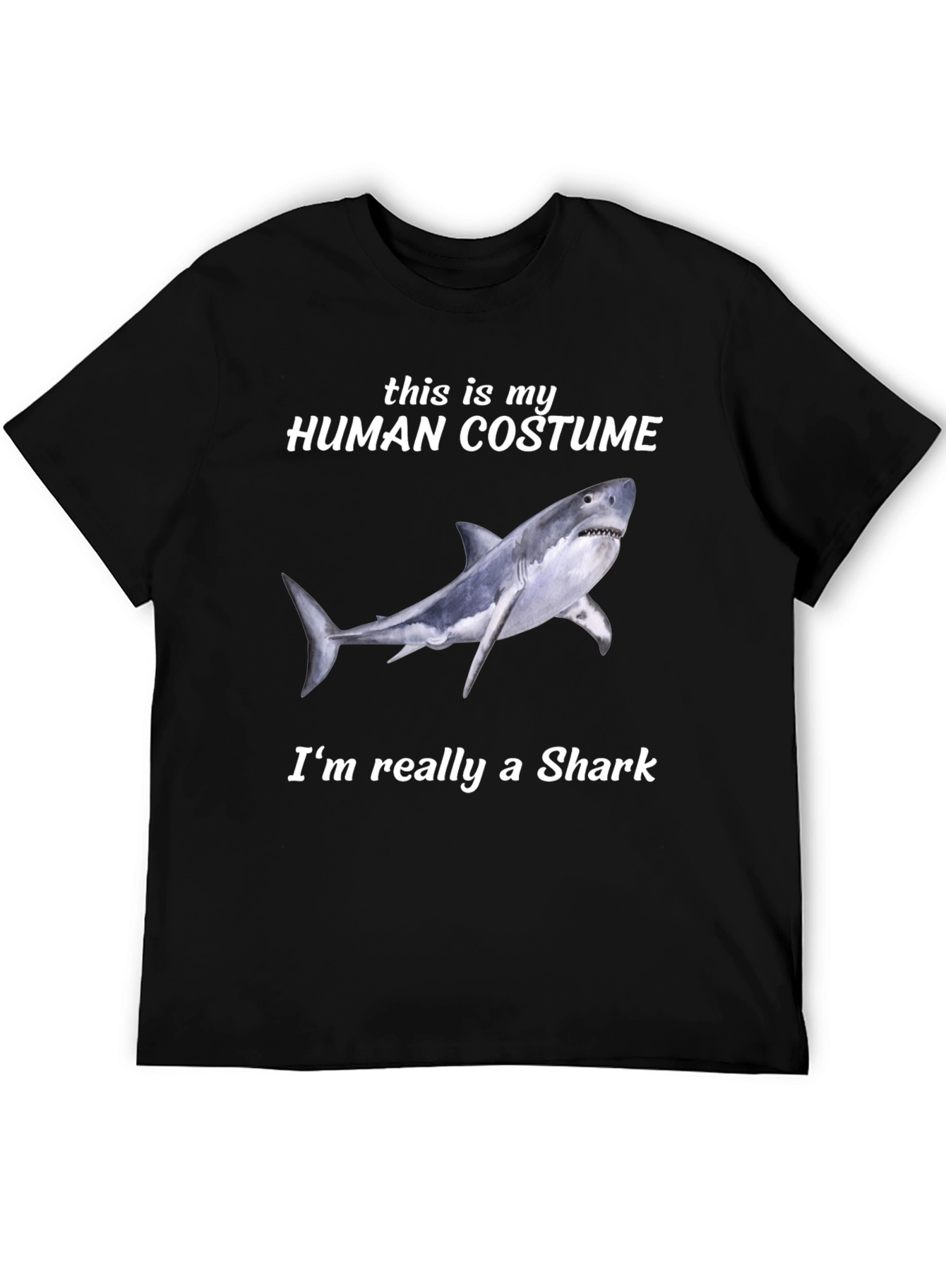 Camiseta Disfraz de Tiburón - Humor Divertido