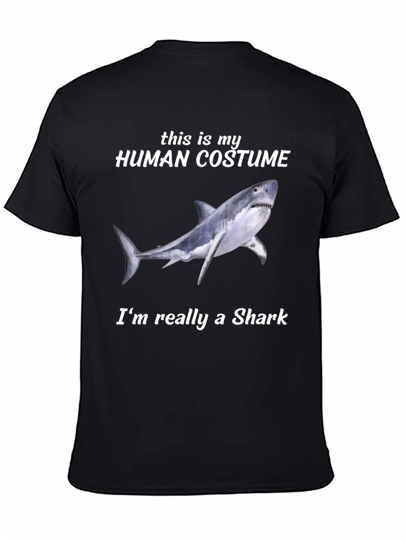 Camiseta Disfraz de Tiburón - Humor Divertido