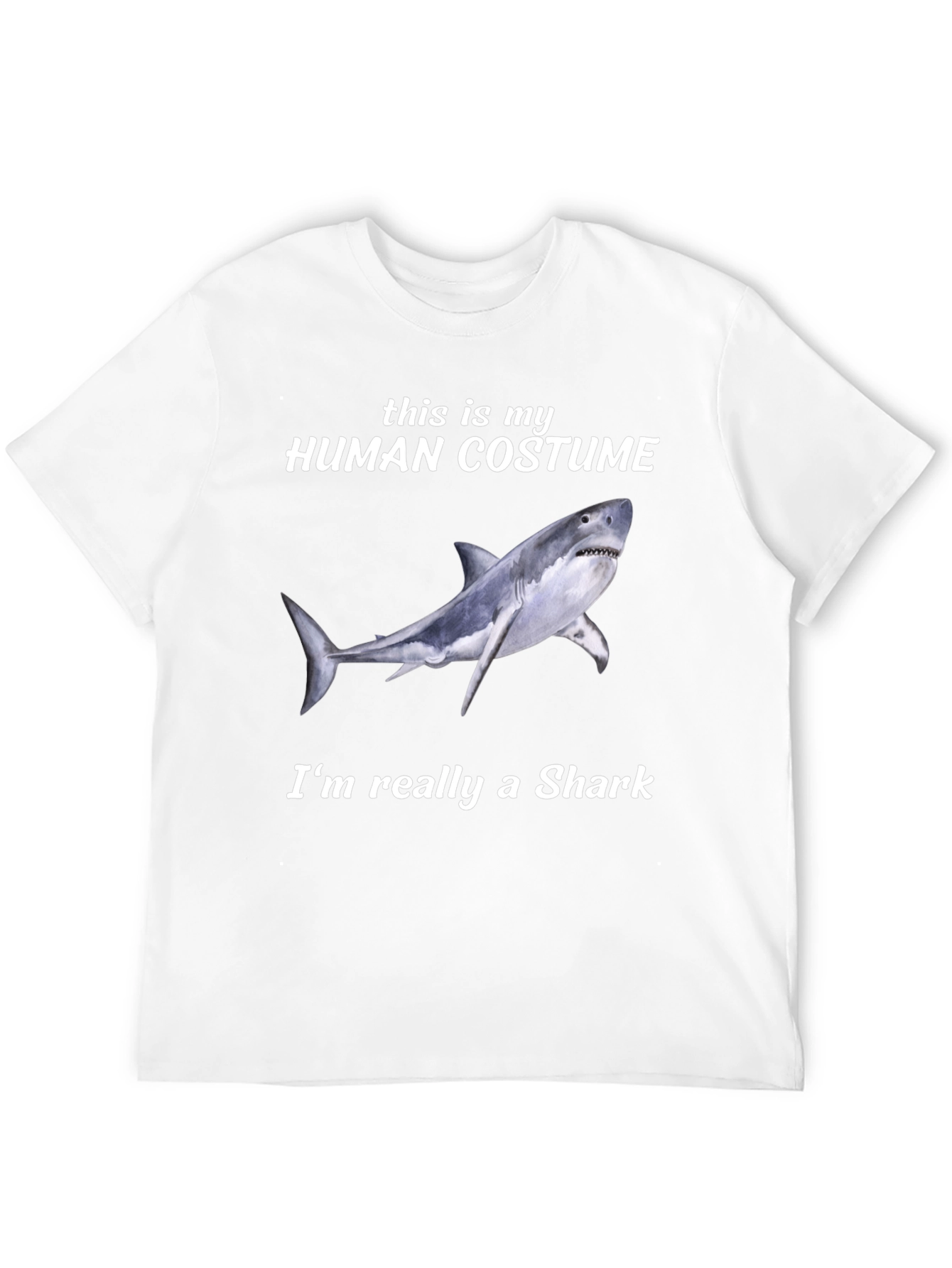 Camiseta Disfraz de Tiburón - Humor Divertido
