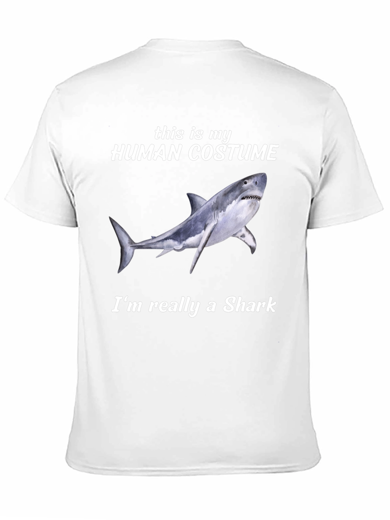 Camiseta Disfraz de Tiburón - Humor Divertido