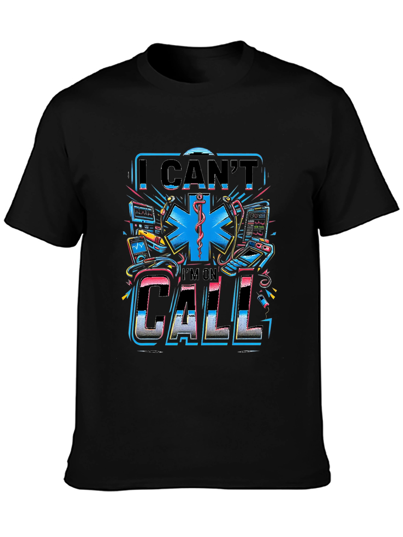 Camiseta paramédico - No estoy disponible