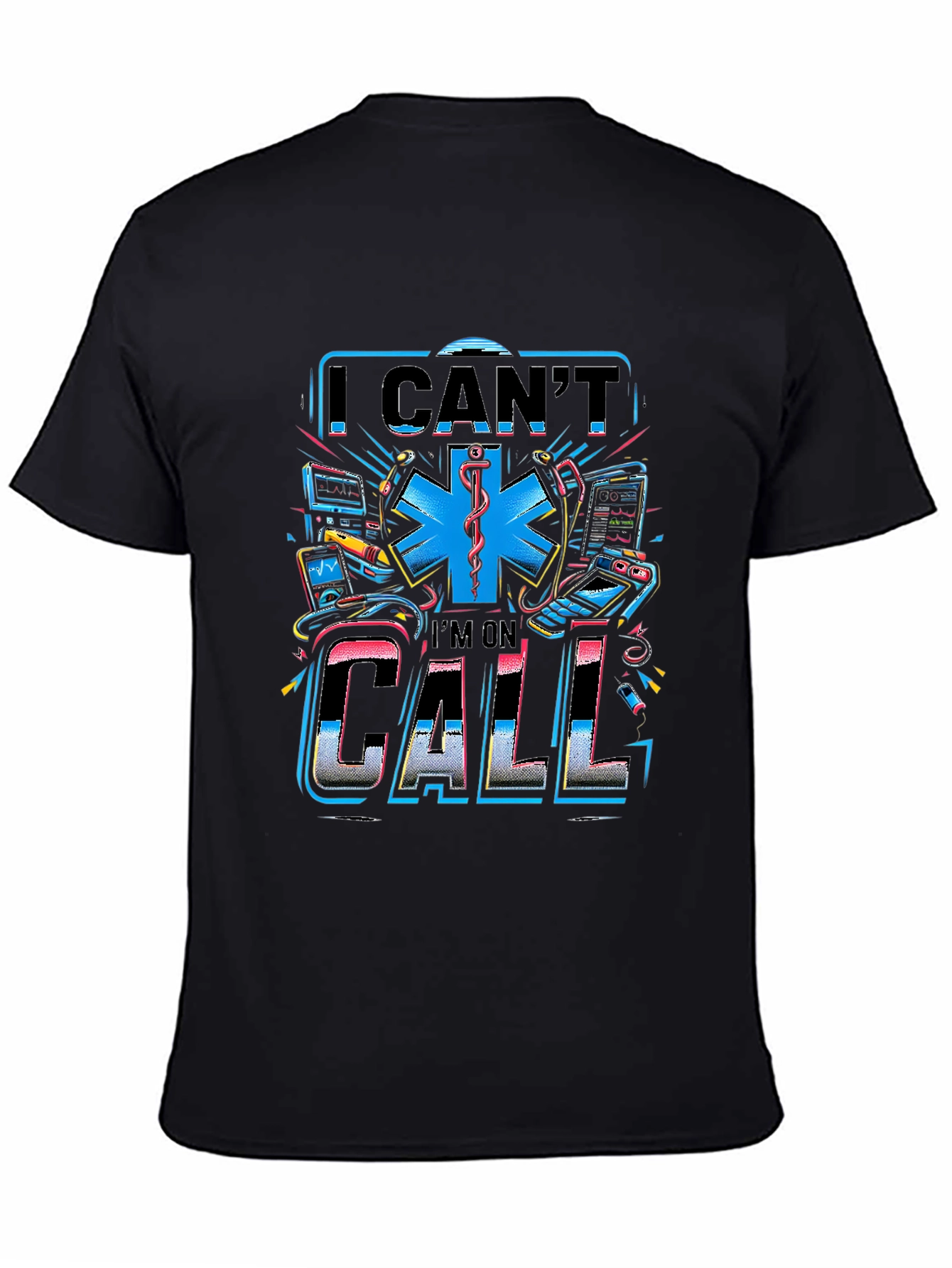 Camiseta paramédico - No estoy disponible