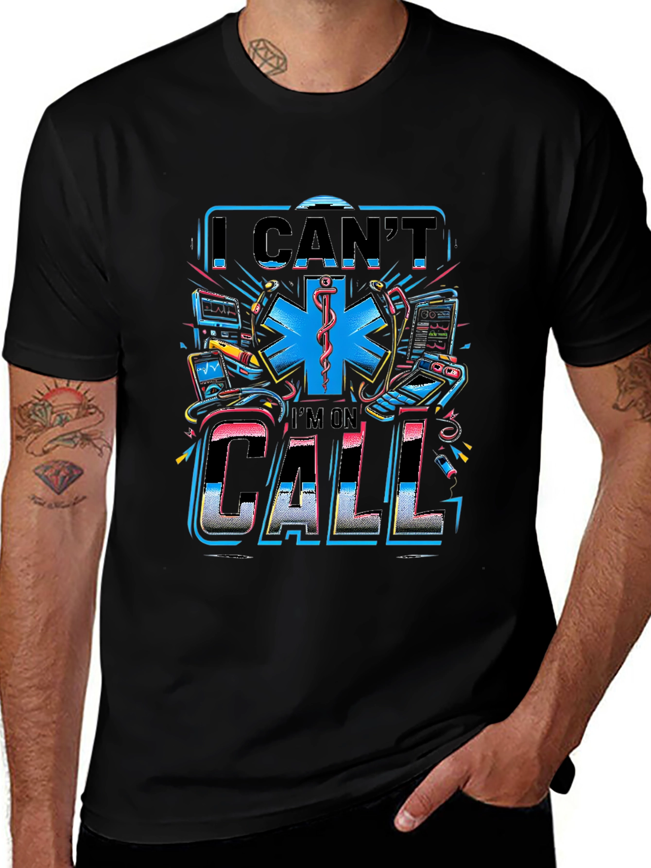 Camiseta paramédico - No estoy disponible
