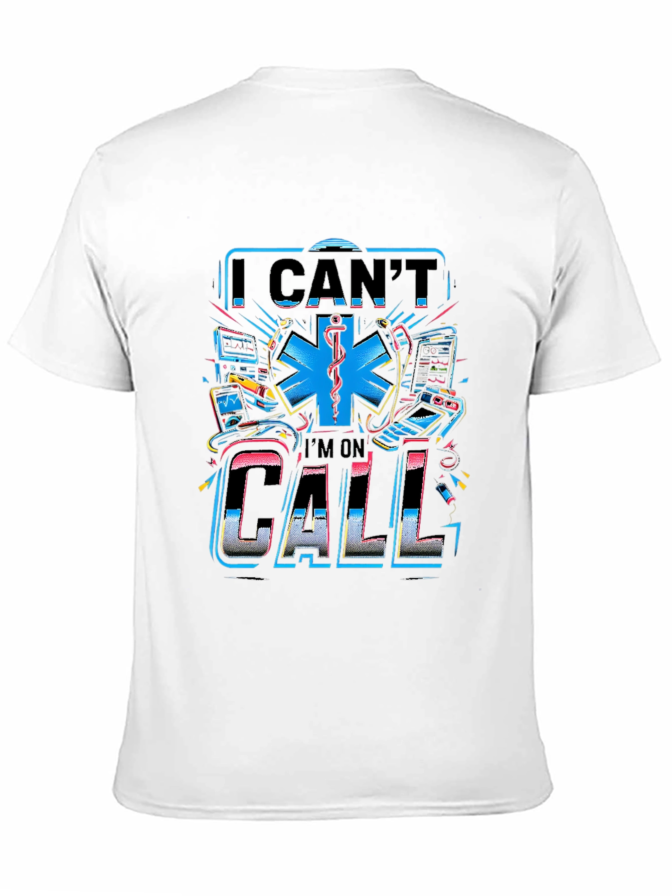 Camiseta paramédico - No estoy disponible