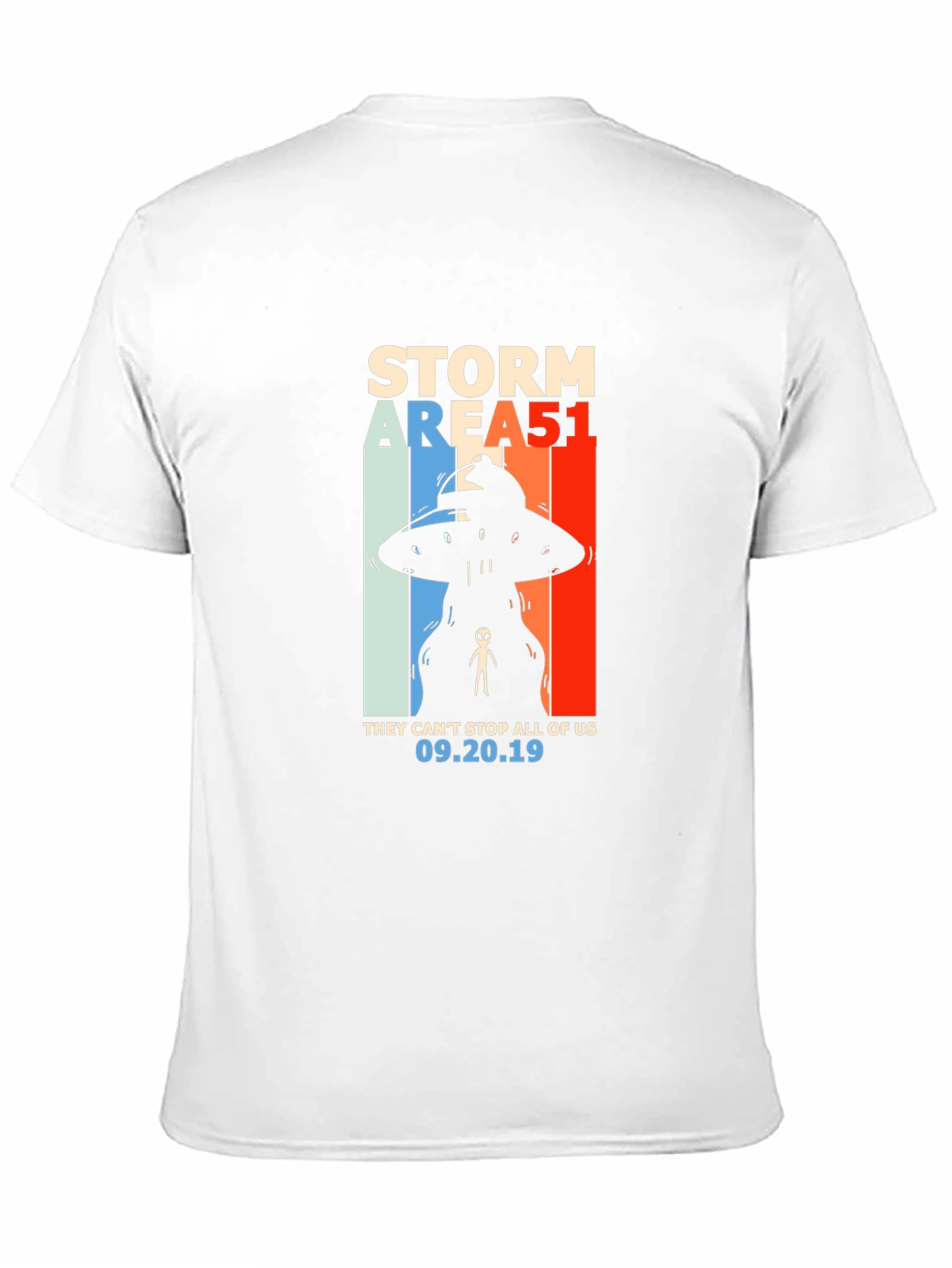 Camiseta Storm Area 51 Alienígena Unisex