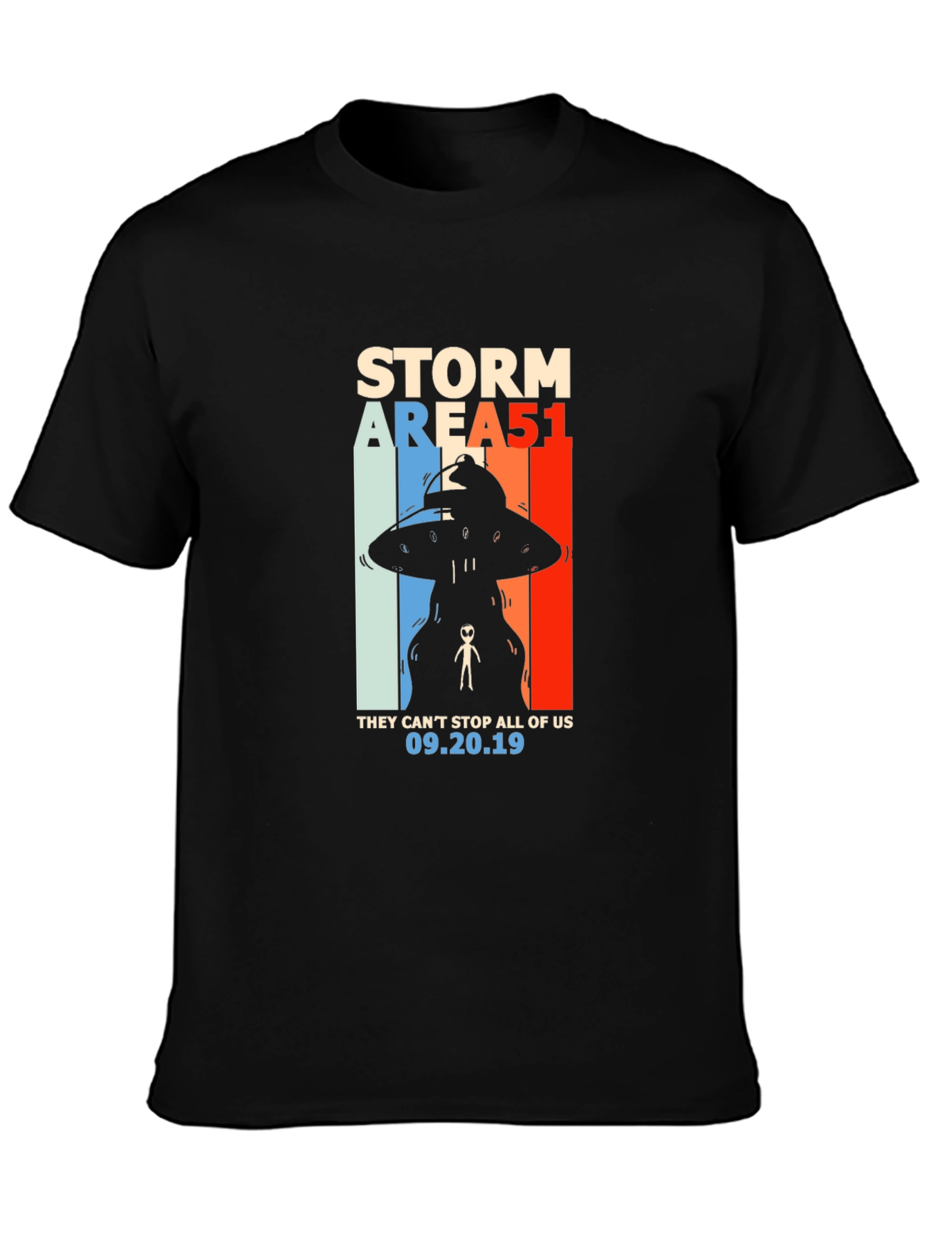 Camiseta Storm Area 51 Alienígena Unisex
