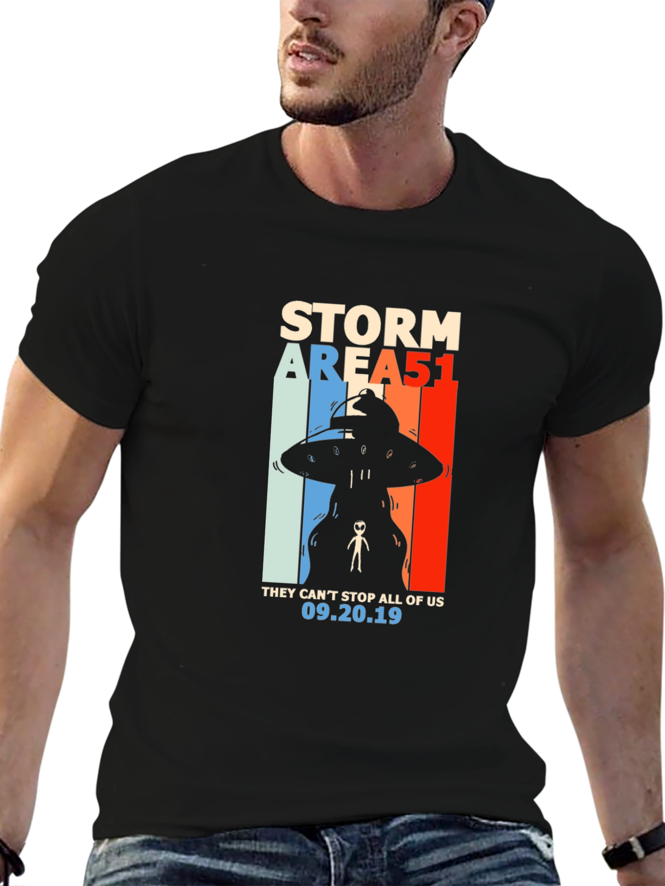Camiseta Storm Area 51 Alienígena Unisex