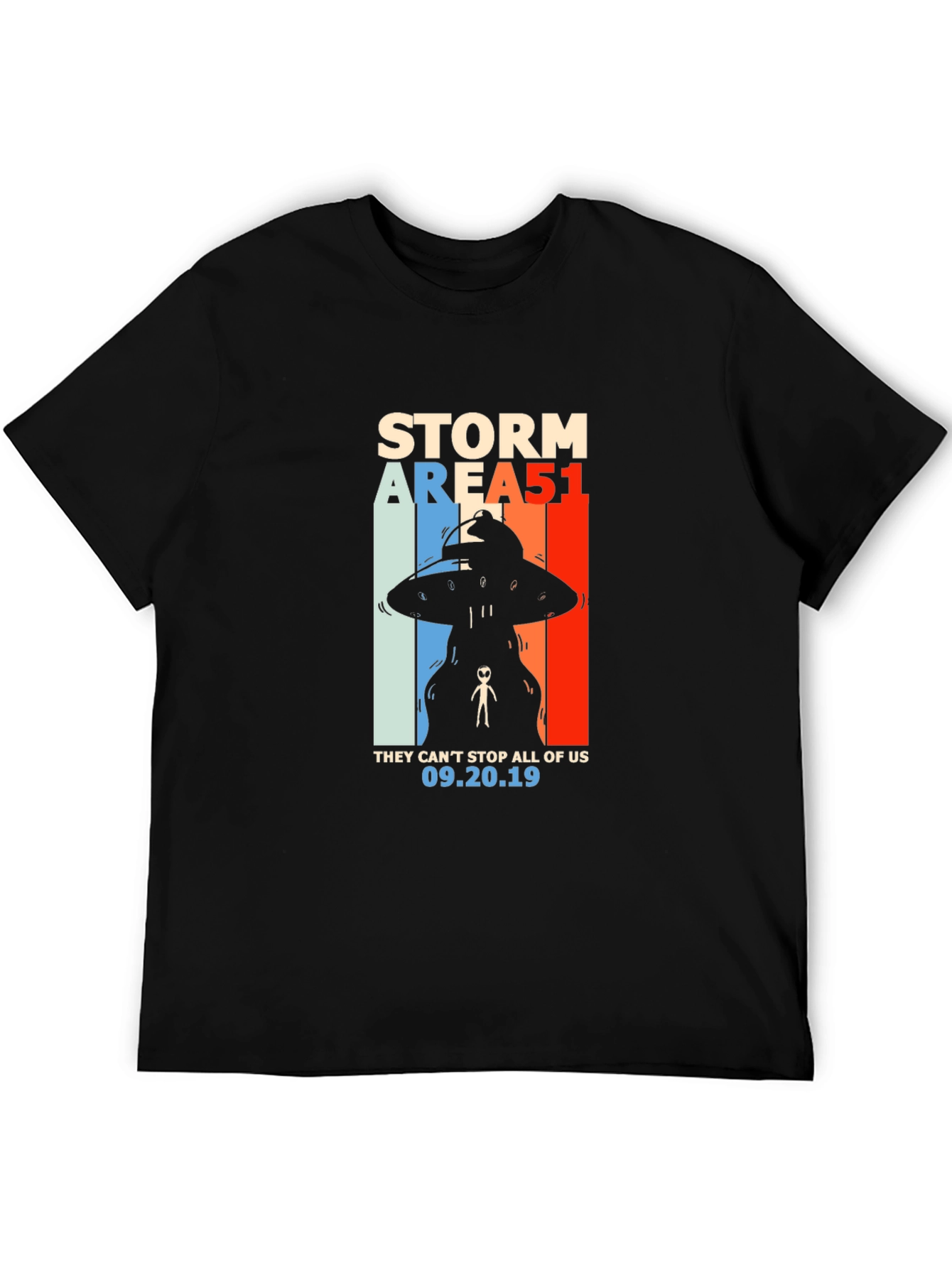 Camiseta Storm Area 51 Alienígena Unisex