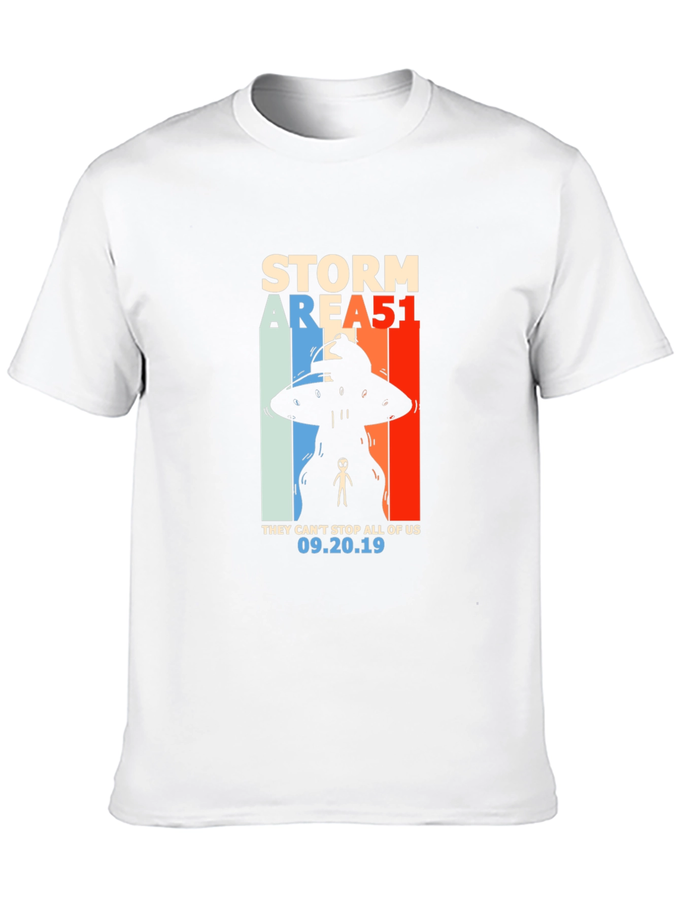 Camiseta Storm Area 51 Alienígena Unisex