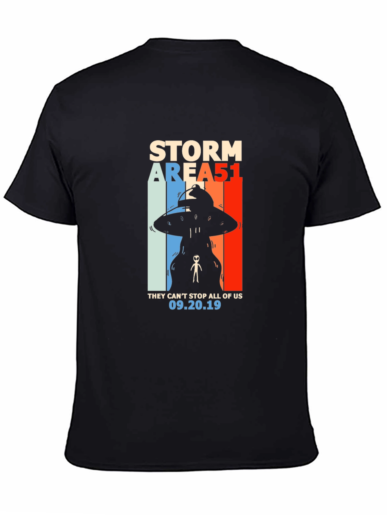 Camiseta Storm Area 51 Alienígena Unisex